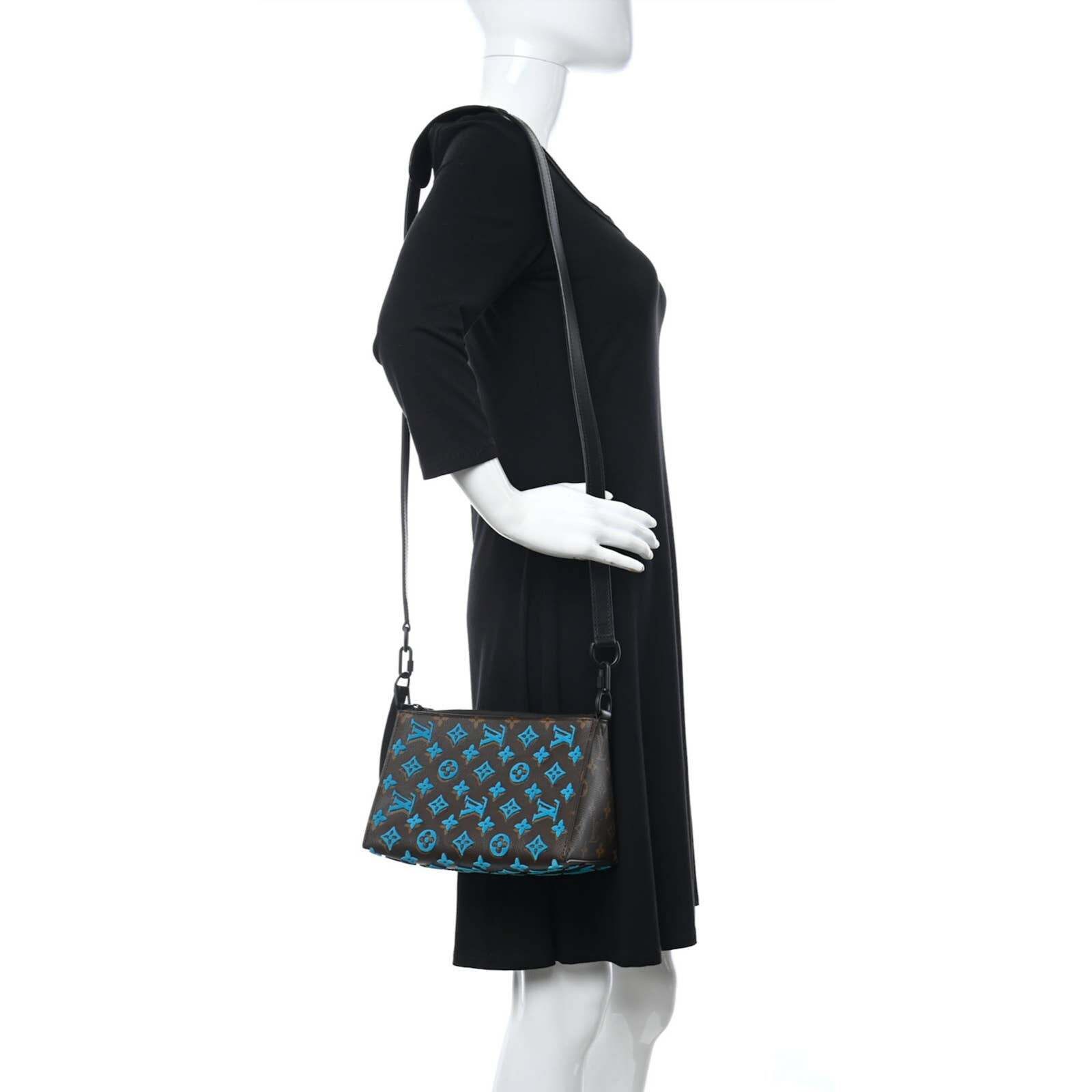 Louis Vuitton Triangle Messenger Shoulder Crossbody Bag