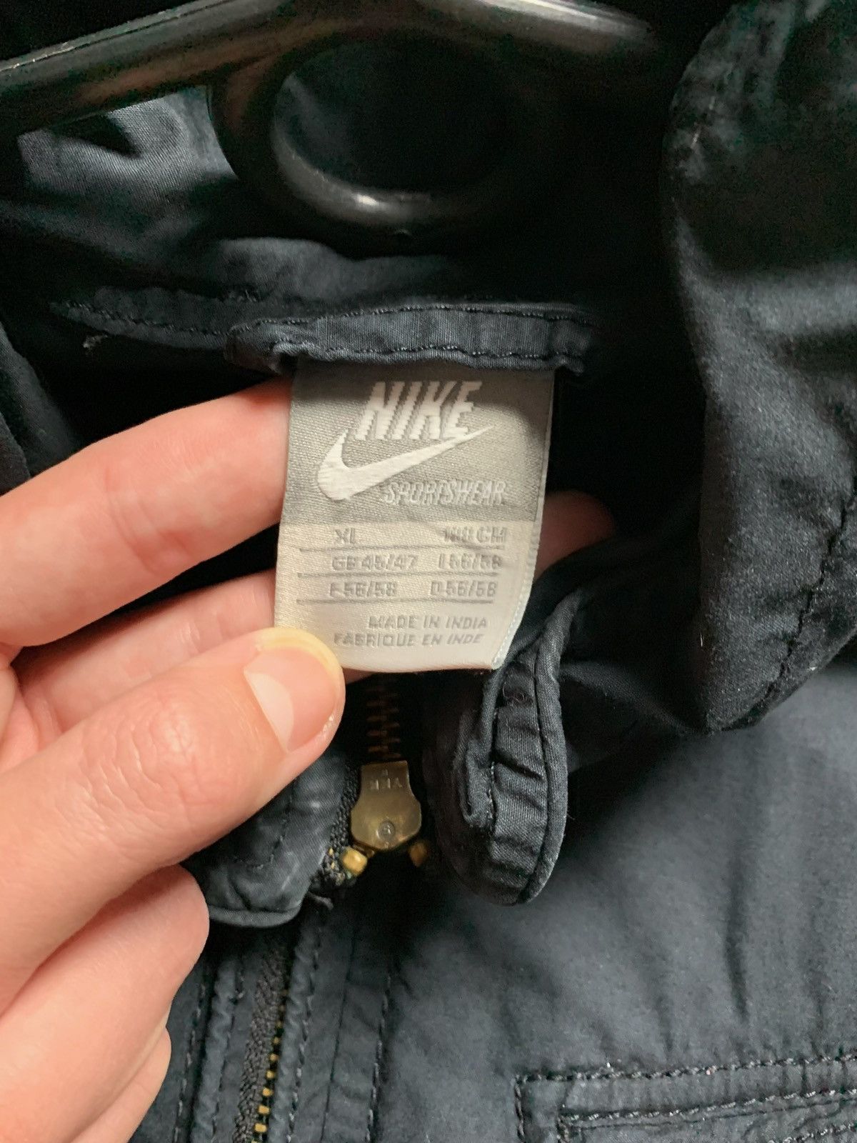 Vintage Vintage Nike M65 denim jacket USA army logo rare NT&F 72 XL Size US XL / EU 56 / 4 - 9 Thumbnail