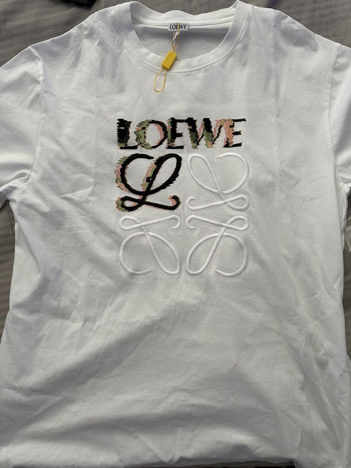 Loewe Loewe anagram logo t-shirt Size US M / EU 48-50 / 2 - 3 Thumbnail
