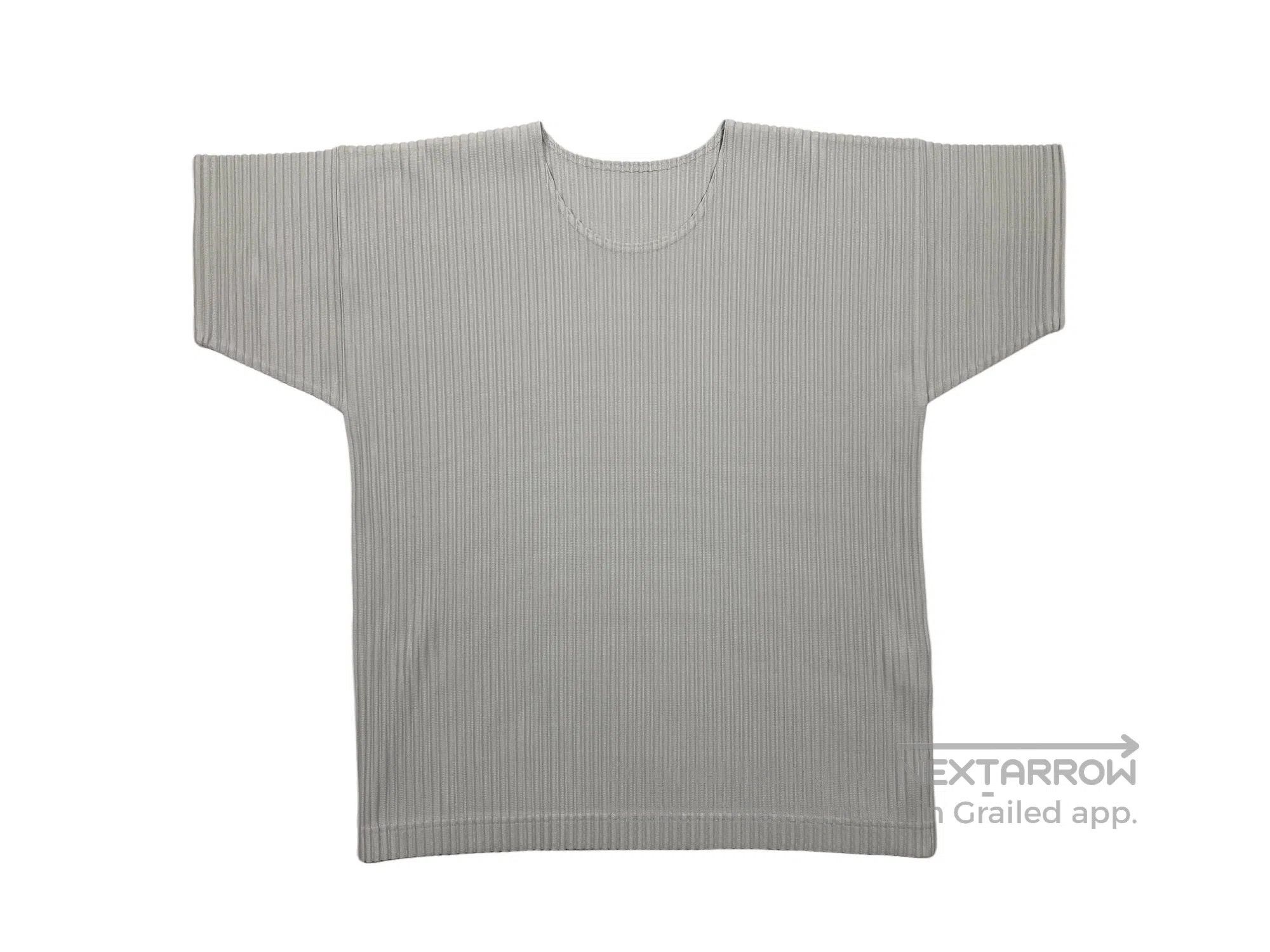 Issey Miyake Issey Miyake Striped Pleated Short Sleeve Size US L / EU 52-54 / 3 - 1 Thumbnail