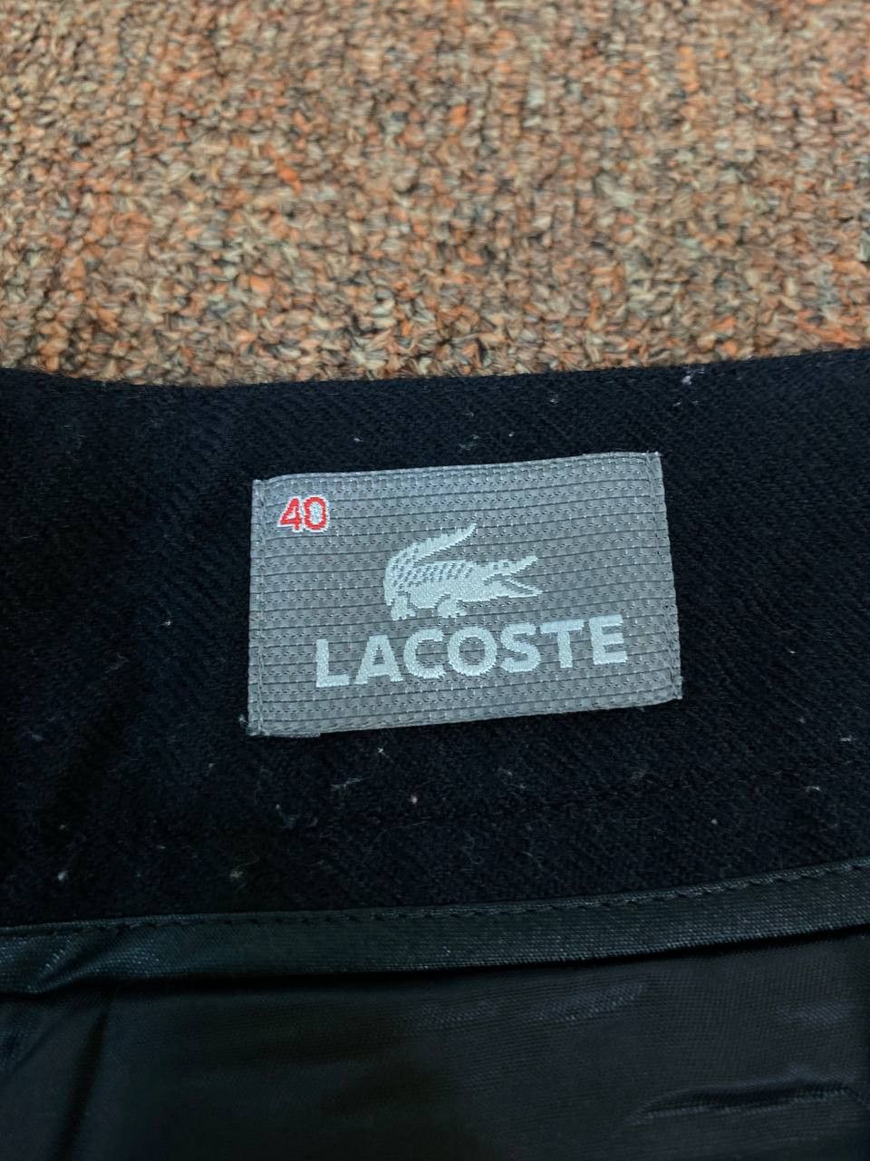 Lacoste lacoste black wool short pants nice design Size US 30 / EU 46 - 8 Thumbnail