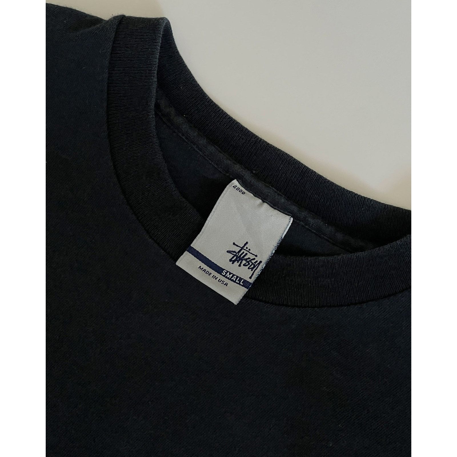 Stussy 2000s Stüssy Black "Bauhaus" T-Shirt Size US S / EU 44-46 / 1 - 4 Thumbnail