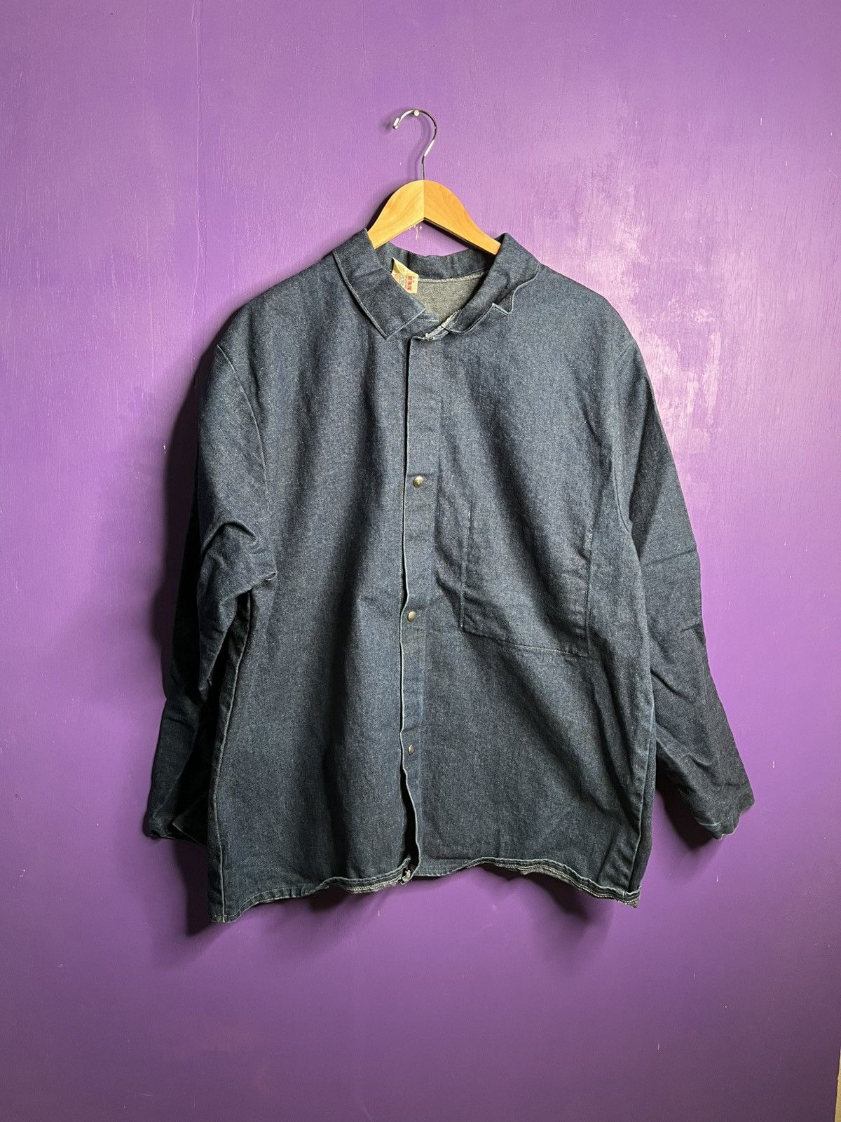 Vintage Vintage 80s Prison issued welders jacket Size US XXL / EU 58 / 5 - 1 Thumbnail