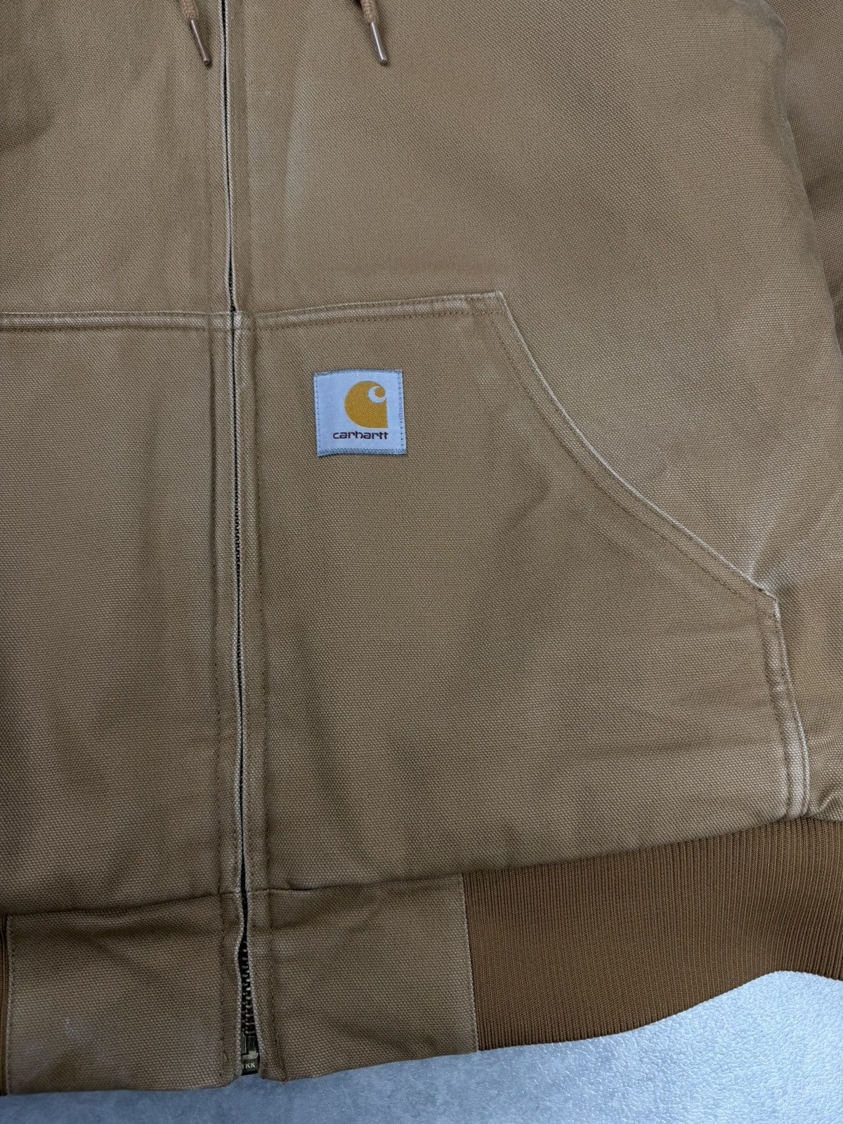 Carhartt Carhartt Active Jacket Hooded Workwear Size XL Size US XL / EU 56 / 4 - 5 Thumbnail
