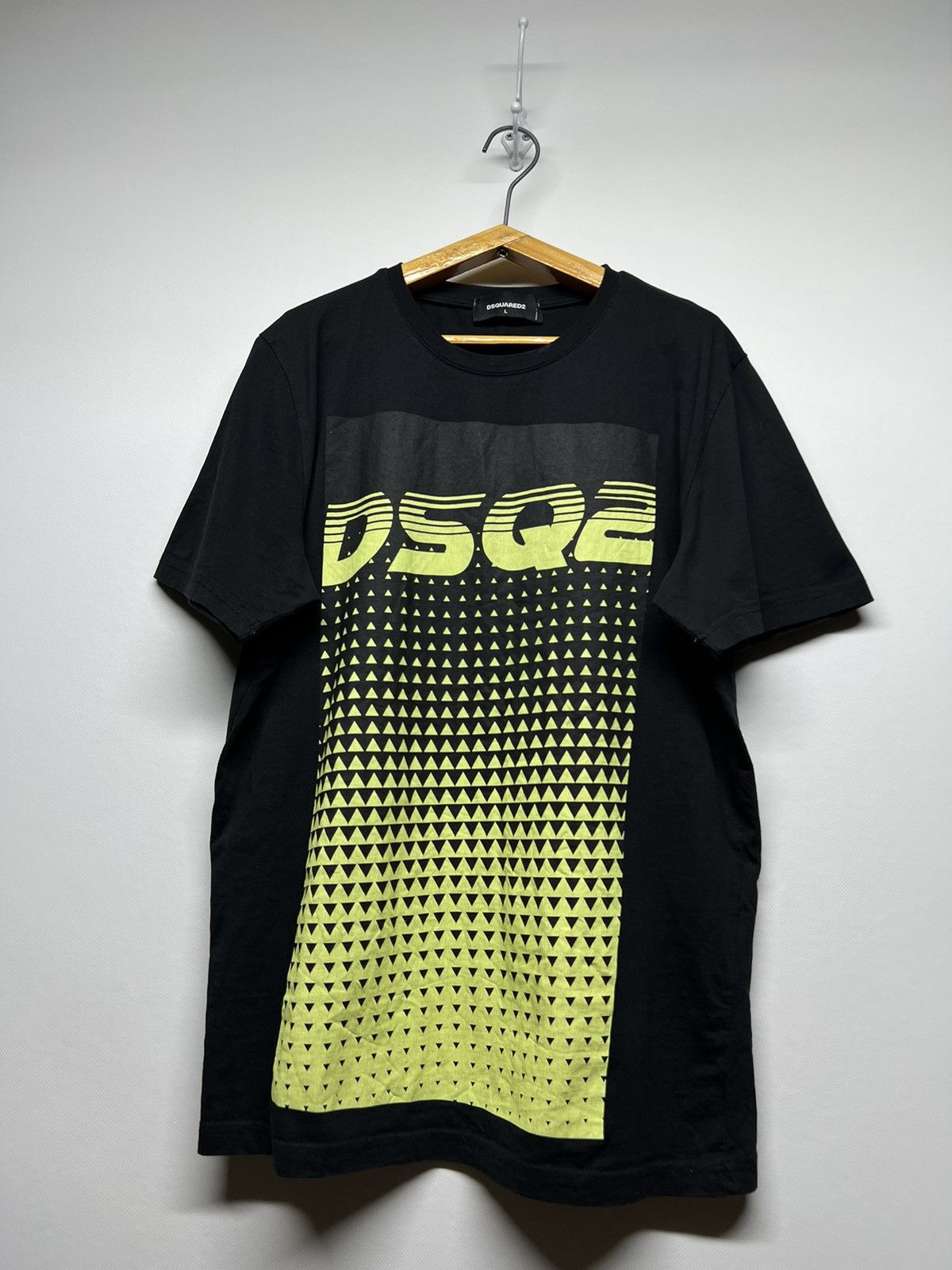 Dsquared2 Vintage Y2k Dsquared2 Big Logo T-Shirt 00’s Size US L / EU 52-54 / 3 - 2 Thumbnail