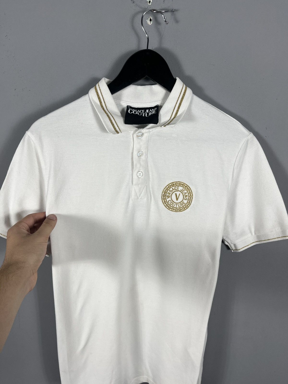 Versace Polo Versace Jeans Couture Size US M / EU 48-50 / 2 - 2 Thumbnail