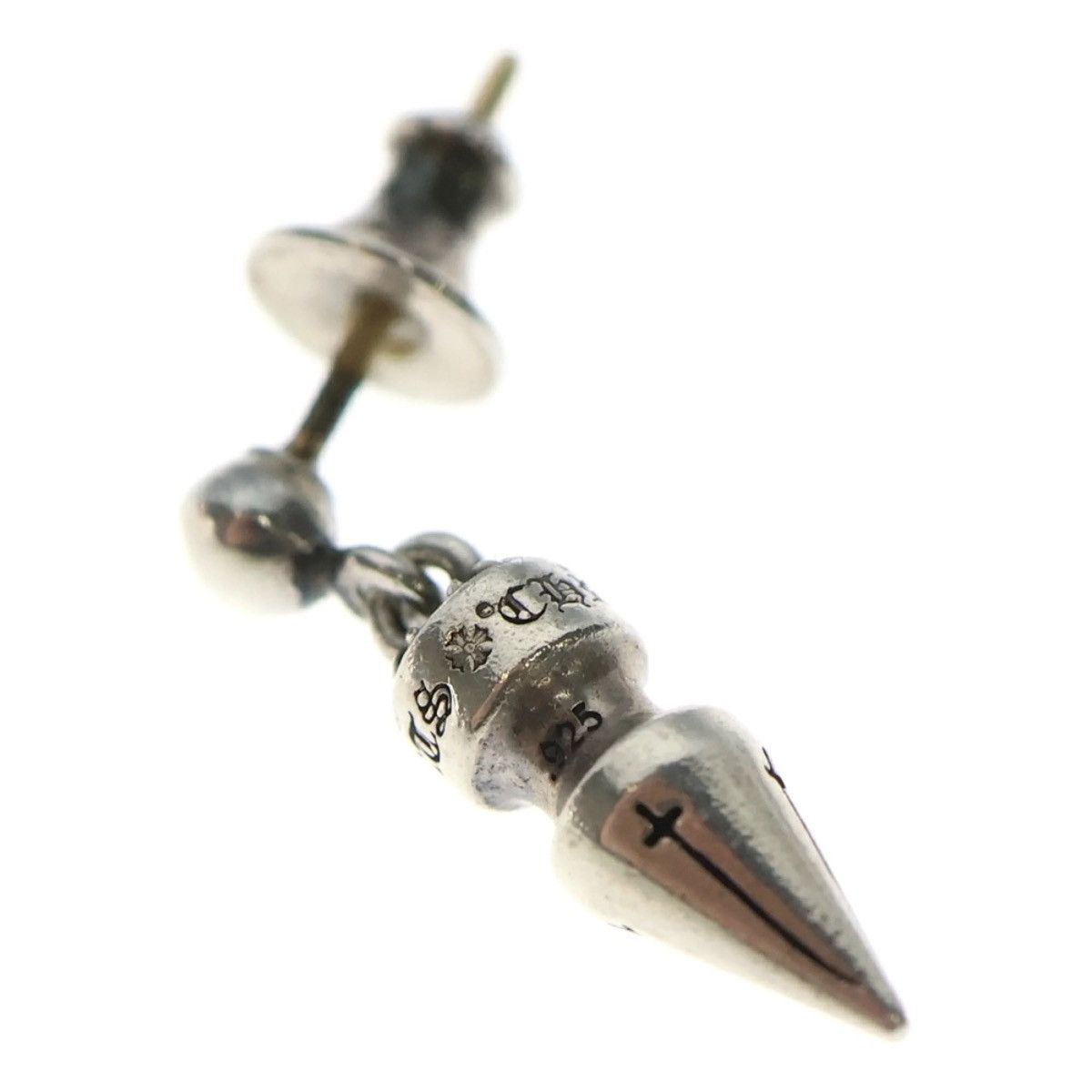 Chrome Hearts Chrome Hearts Tiny Spike Drop earring Size ONE SIZE - 5 Thumbnail