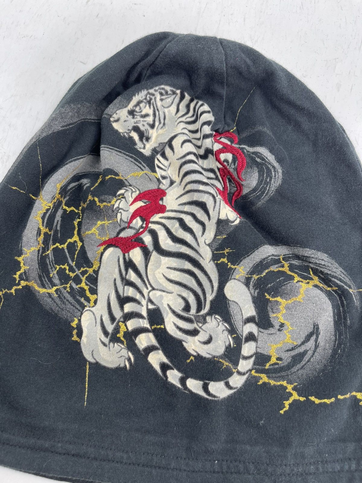 Japanese Brand rare design tiger beanie hat tc37 Size ONE SIZE - 3 Thumbnail