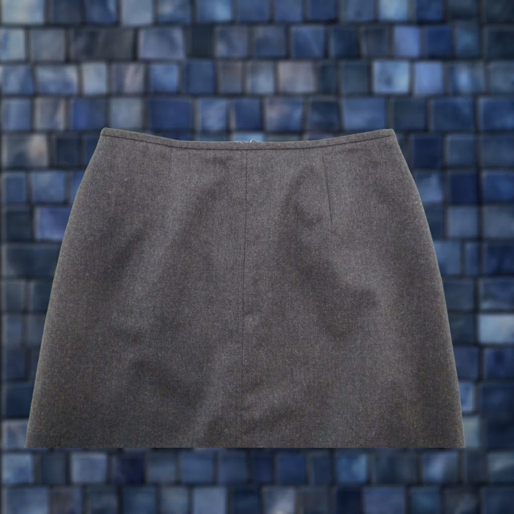 Talbots VINTAGE Talbots Women’s 100% Wool Black A-line Career Skirt Size 10 Back Slit Size 32" / US 10 / IT 46 - 1 Thumbnail