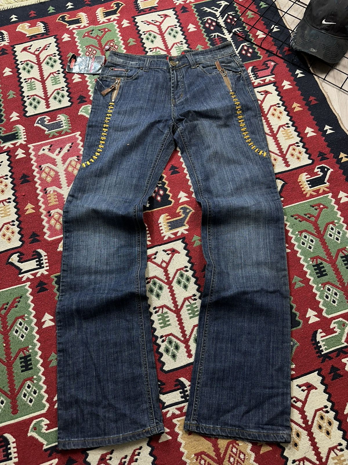Pre-owned Avant Garde Avantgarde Crazy Jeans In Blue