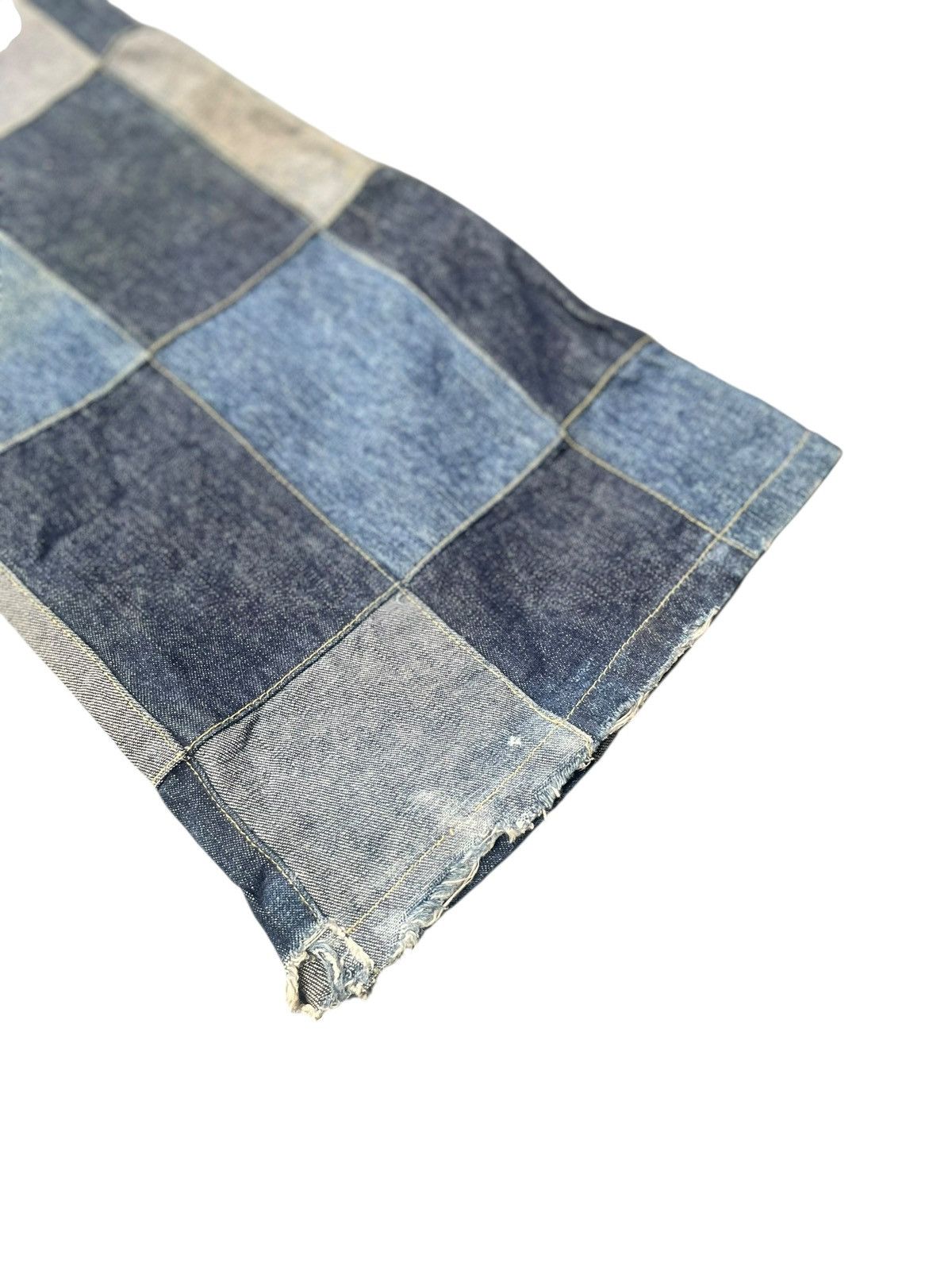 Japanese Brand Vintage Flare Custom Patch Denim Size US 28 / EU 44 - 6 Thumbnail