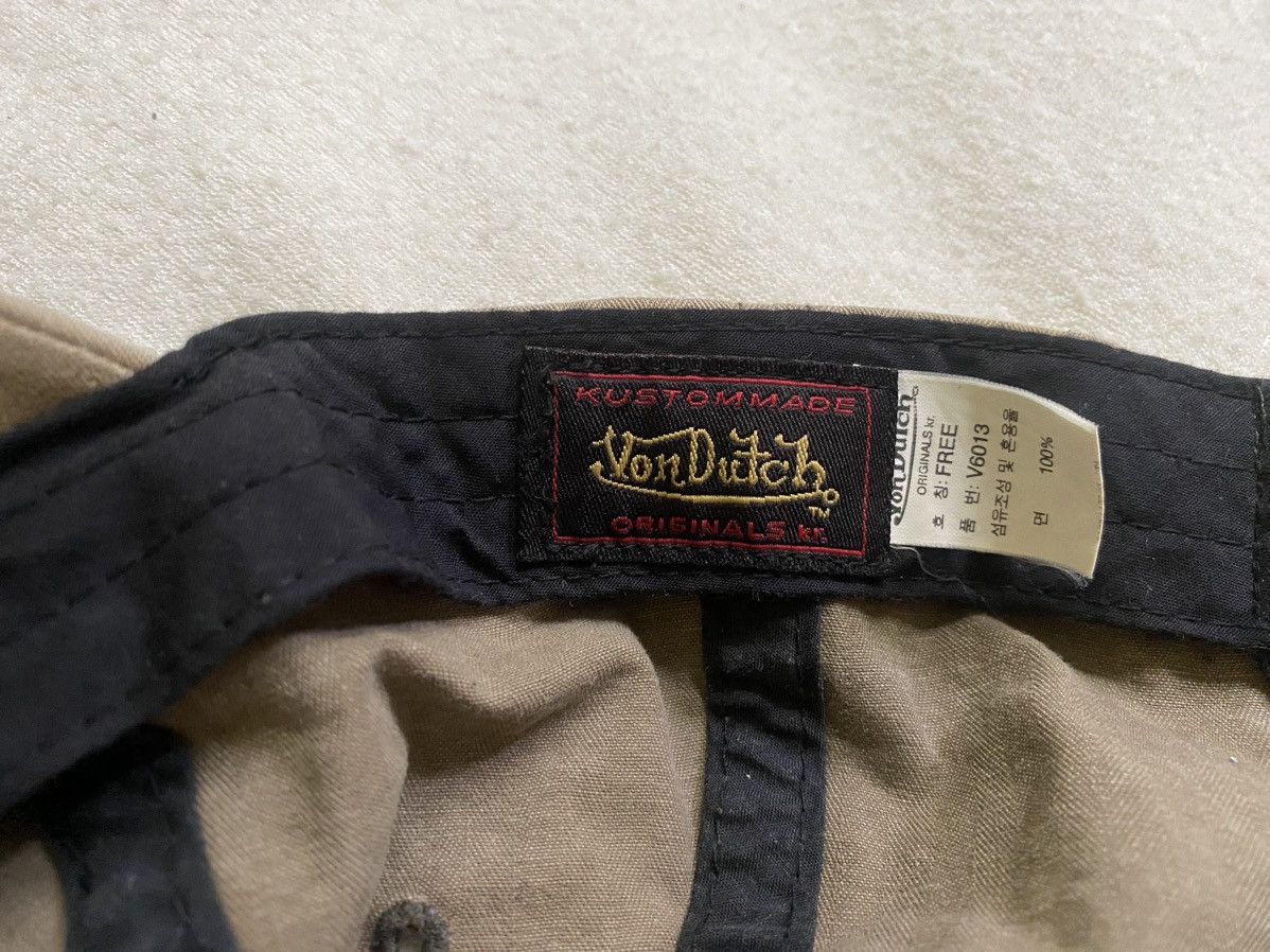 Von Dutch Vintage Von Dutch Trucker Hat Leather Strap Size ONE SIZE - 6 Thumbnail