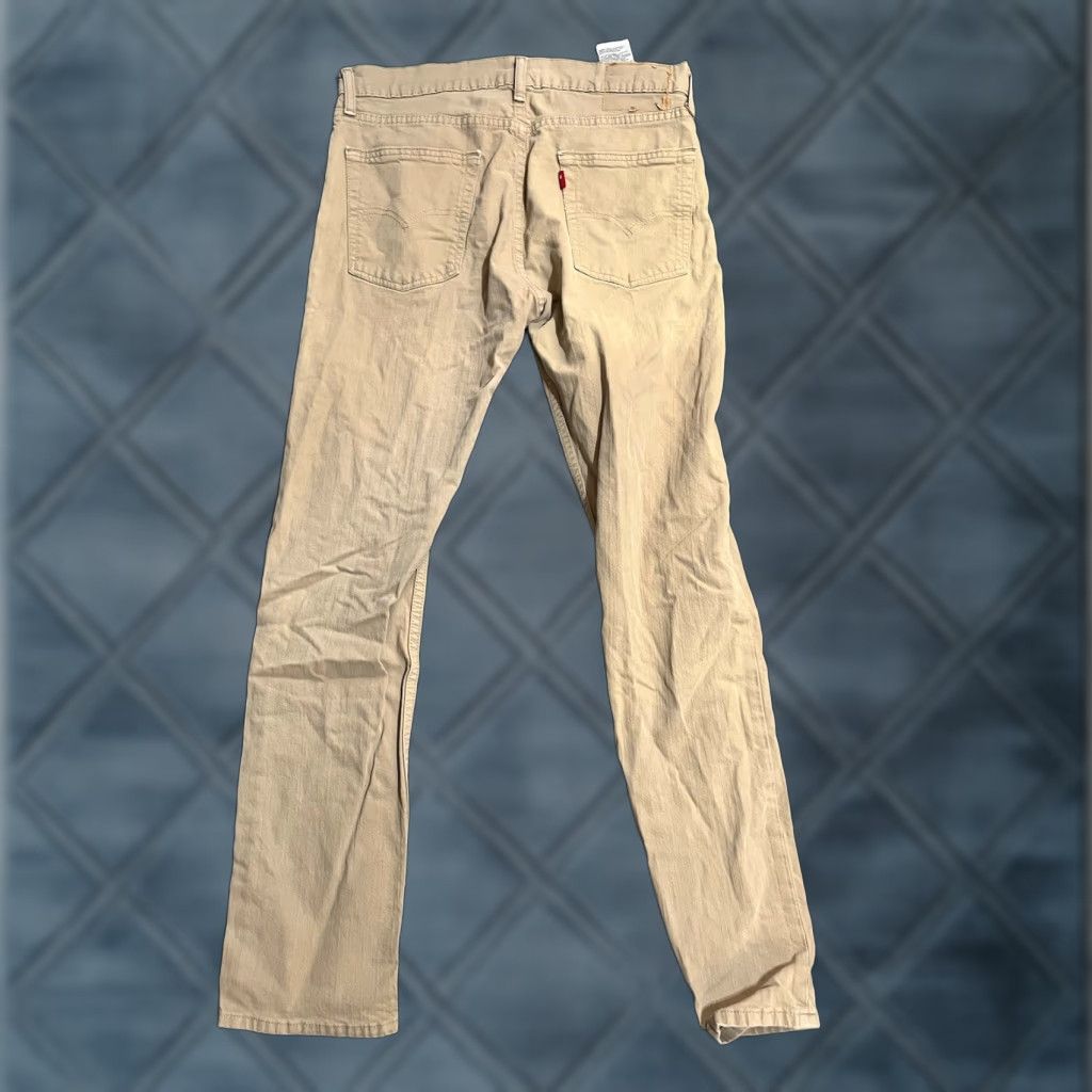 Levi's Levi's Jeans Beige 514 Straight 32x32 Regular Mens Size US 32 / EU 48 - 1 Thumbnail