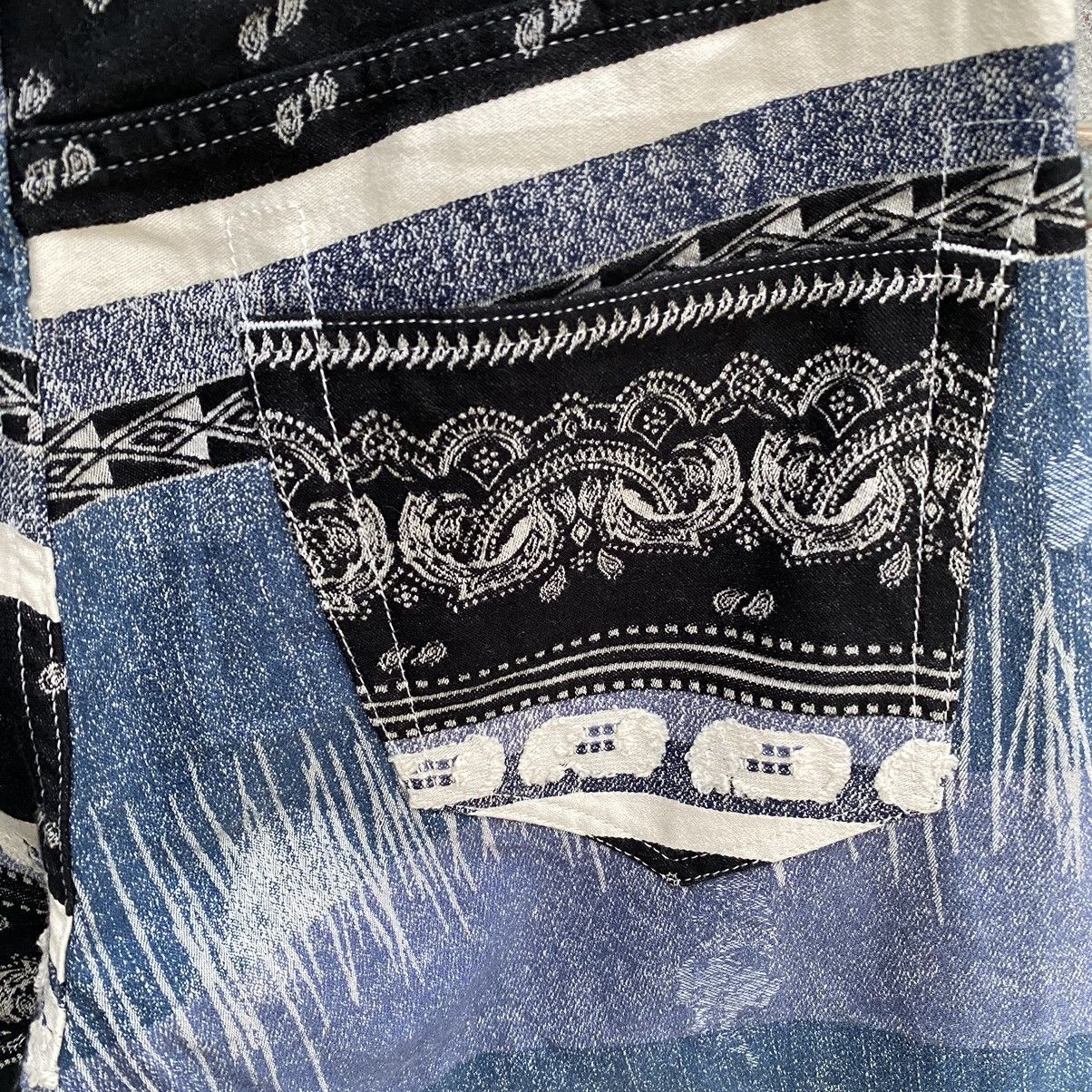 Kapital Iroquois Japan Paisley Shashiko Pants Size US 30 / EU 46 - 9 Thumbnail
