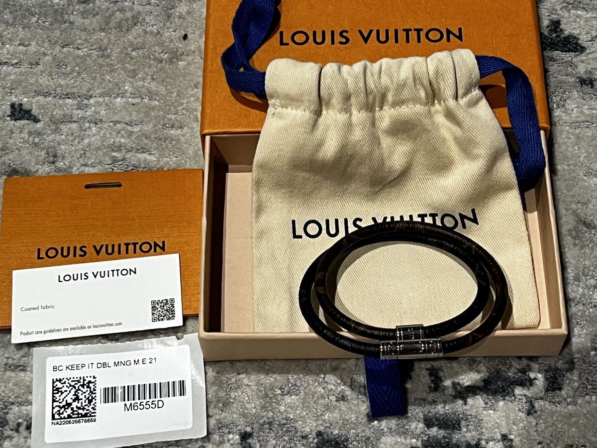 Louis Vuitton Keep it double bracelet (M8281D, M6555D)