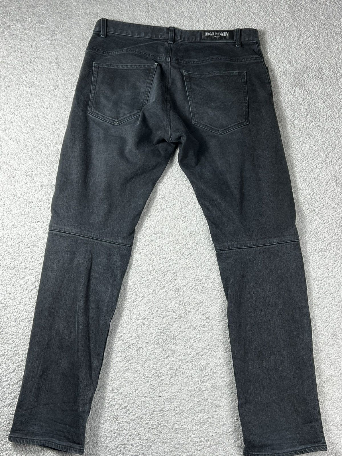 Balmain Balmain Made in Japan Black Skinny Jeans Size 34 Size US 34 / EU 50 - 3 Thumbnail