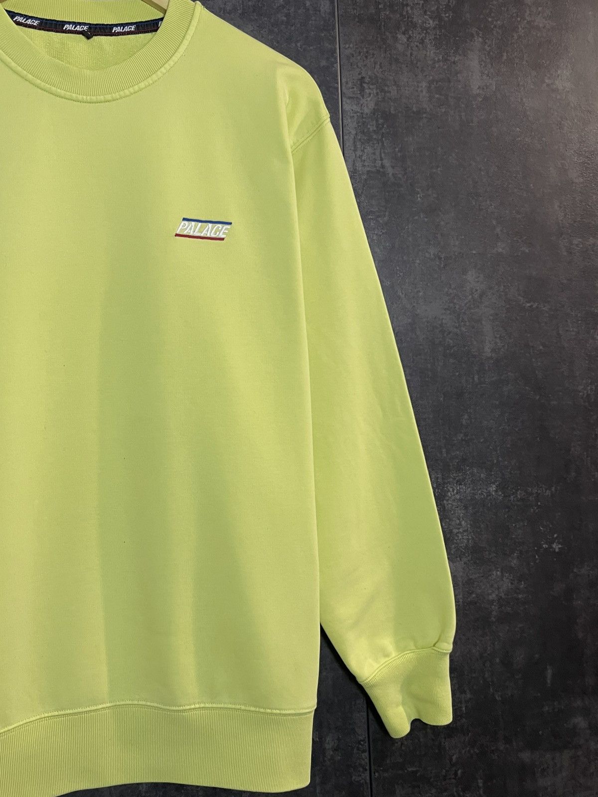 Palace Palace Small Logo Yellow Crewneck Sweatshirt Supreme JNCO Size US L / EU 52-54 / 3 - 4 Thumbnail