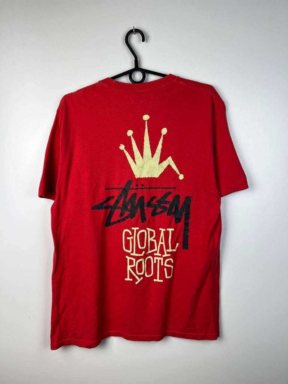 Stussy Stussy Global Roots streetwear vintage t-shirts size M Size US M / EU 48-50 / 2 - 2 Thumbnail
