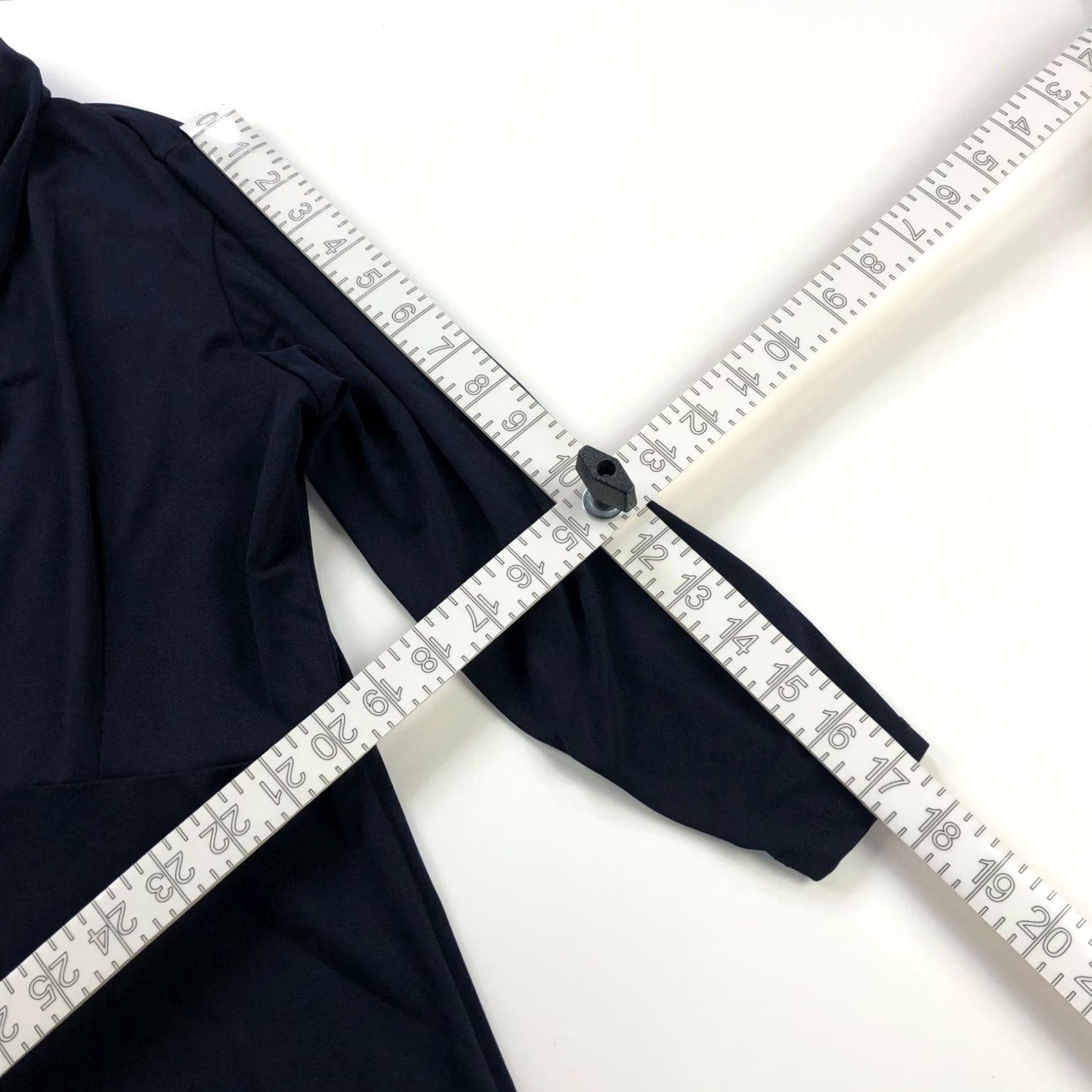 Vintage Dress Barn XL Cardigan Lightweight Womens Blouse Top Navy Blue Polyester Spandex Shirt Dress Barn XL Cardigan Lightweight Navy Blue Womens Blouse Size XL / US 12-14 / IT 48-50 - 4 Thumbnail