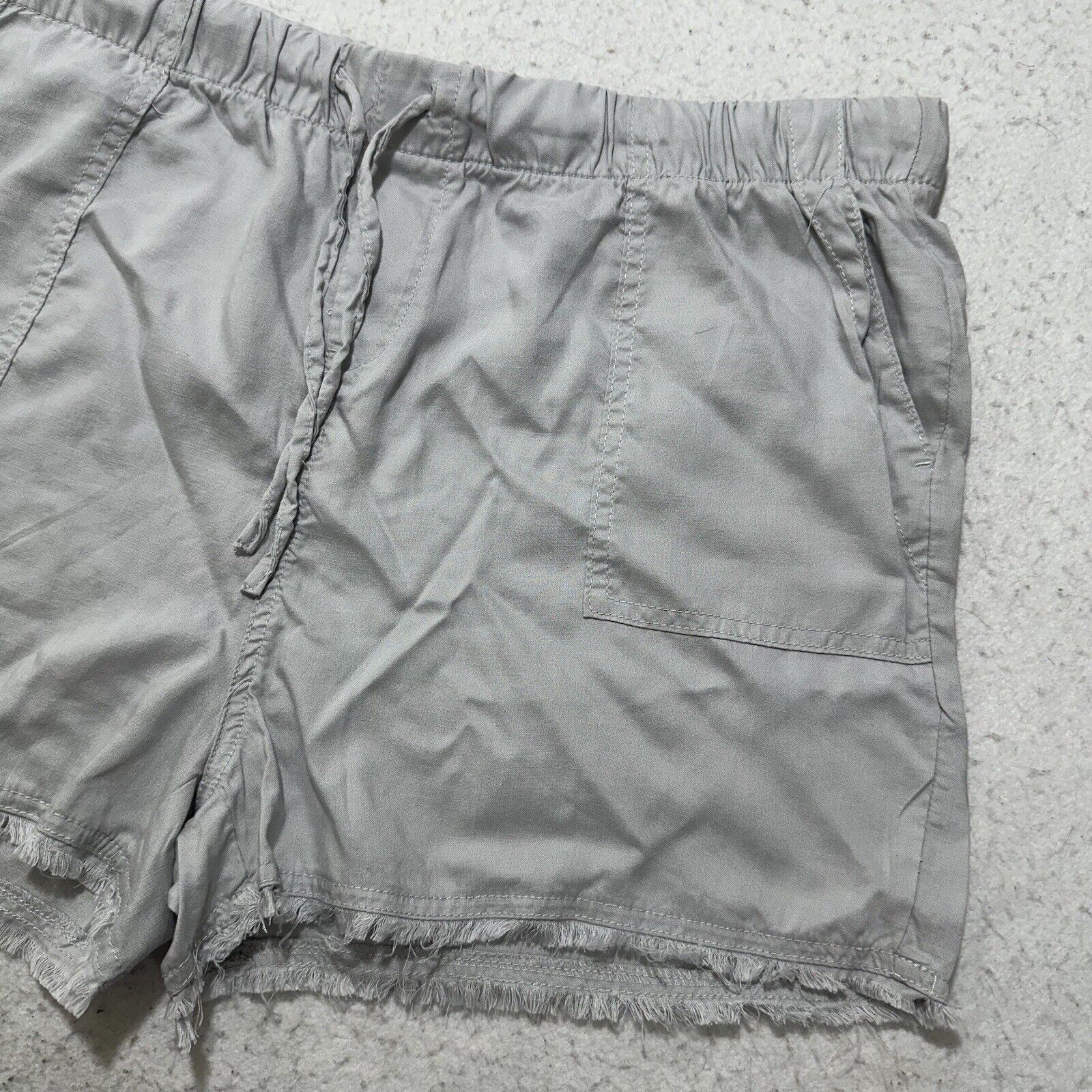 Other For The Republic XL High Rise 2" Inseam Tencel Shorts Gray Size 40" / US 18 - 3 Thumbnail
