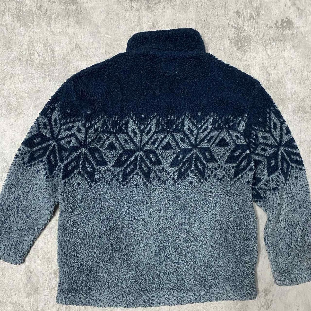Other Navy blue and grey 1/4 zip fleece sweater #winter #outdoor Size US M / EU 48-50 / 2 - 4 Thumbnail