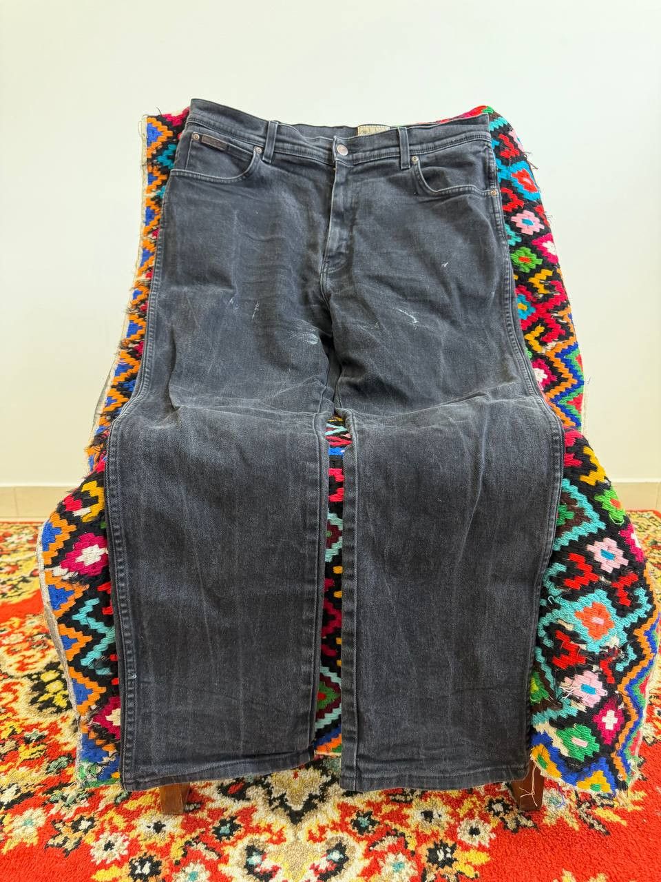 Hedi Slimane 00s Diesel Hedi Slimane Dior Style Washed Denim Jeans Size US 32 / EU 48 - 2 Thumbnail