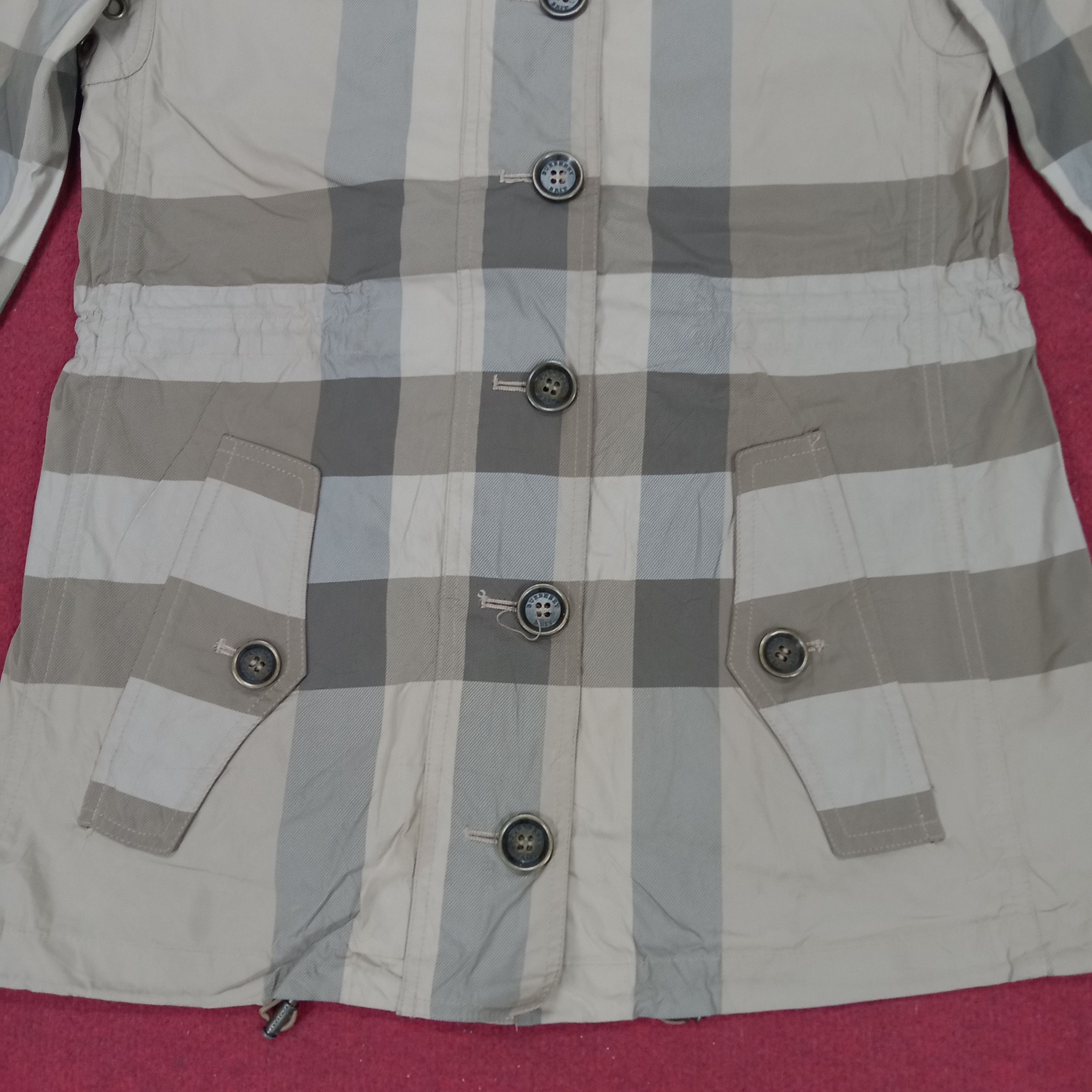 Burberry × Vintage Burberry Brit Fashion Style Parka Jacket Size US XS / EU 42 / 0 - 3 Thumbnail