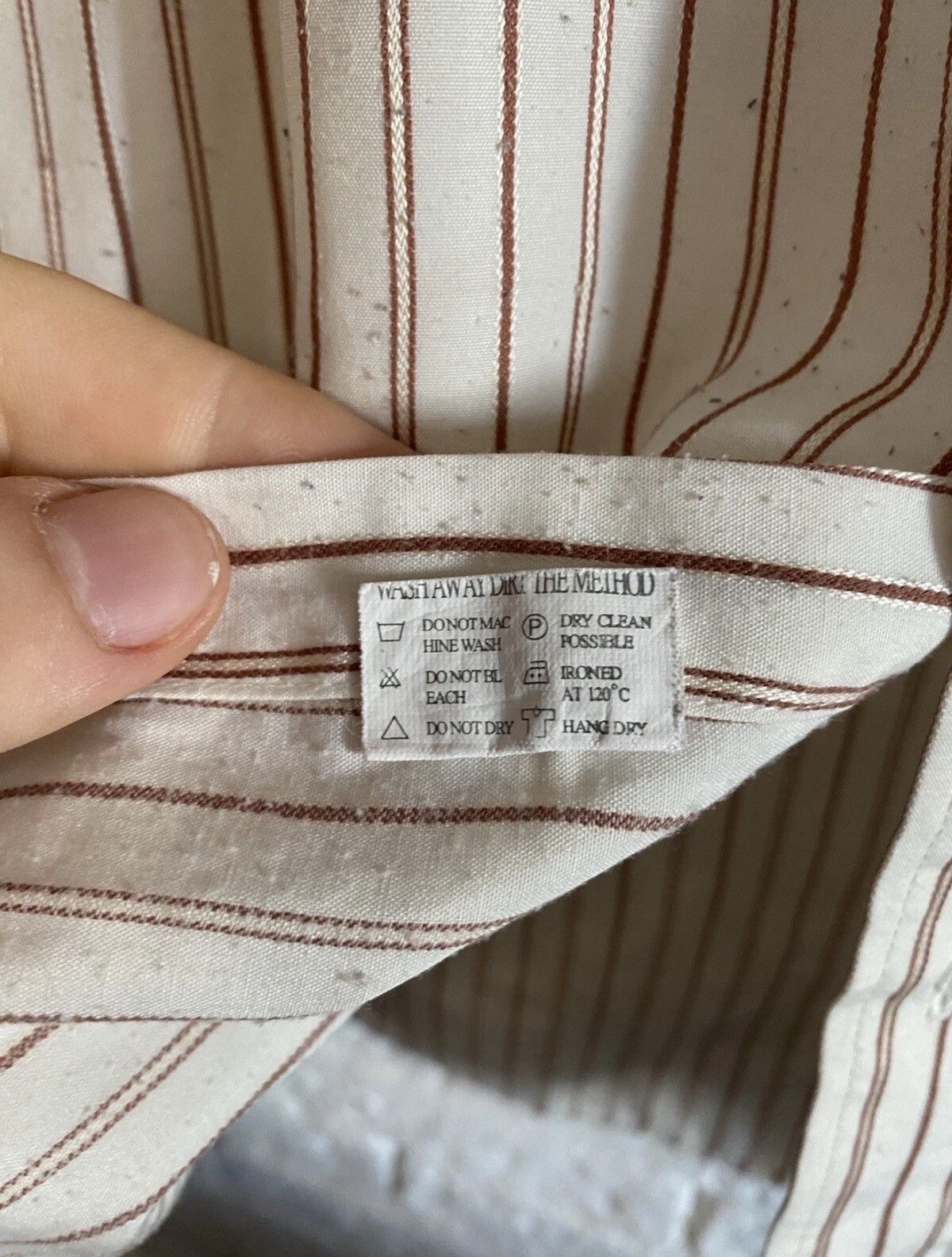 Dolce & Gabbana Vintage Dolce Gabbana Striped Shirt Vintage Sz M Size US M / EU 48-50 / 2 - 3 Thumbnail