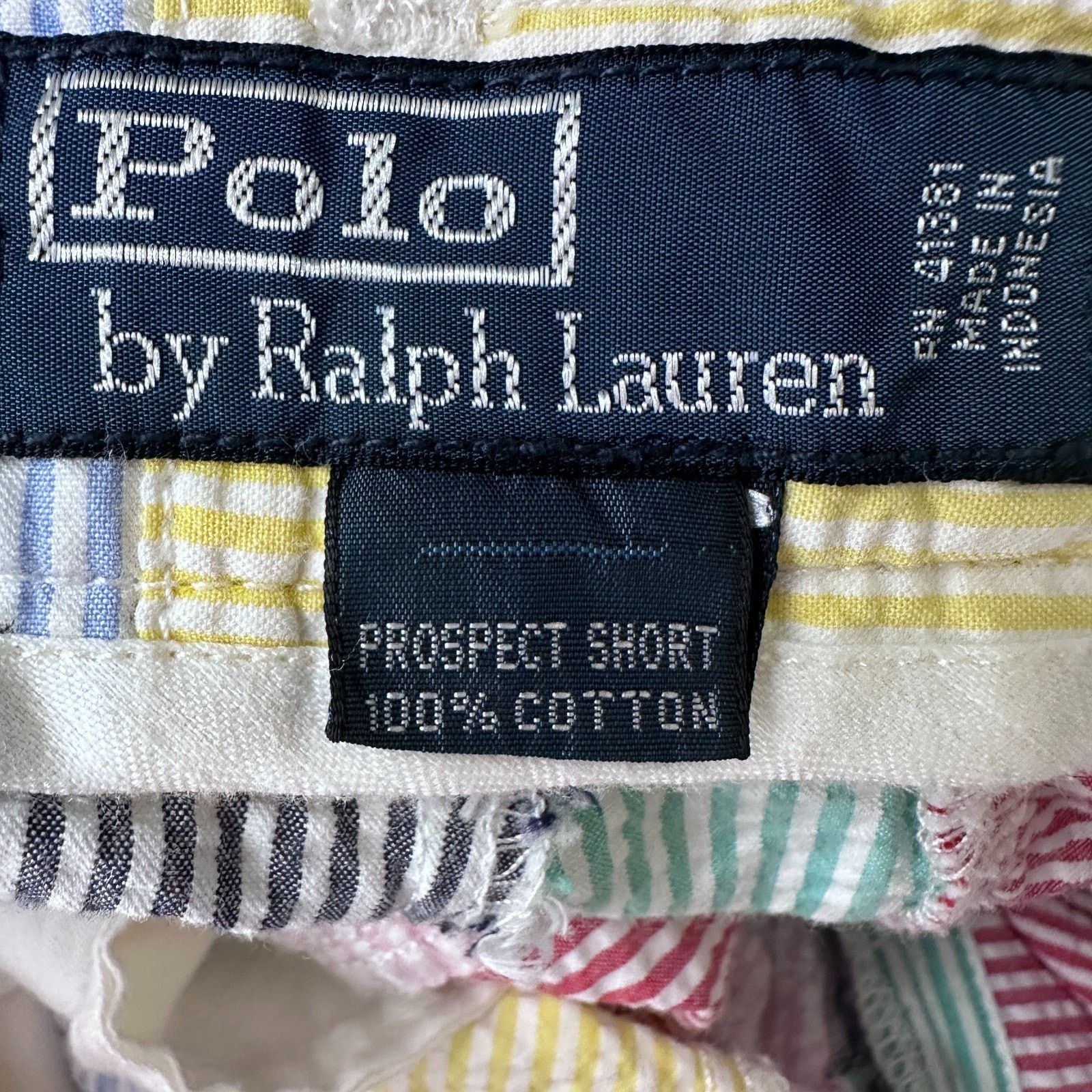 Polo Ralph Lauren Polo Ralph Lauren Prospect Short Mens 34 Multicolor Striped Size US 34 / EU 50 - 4 Thumbnail