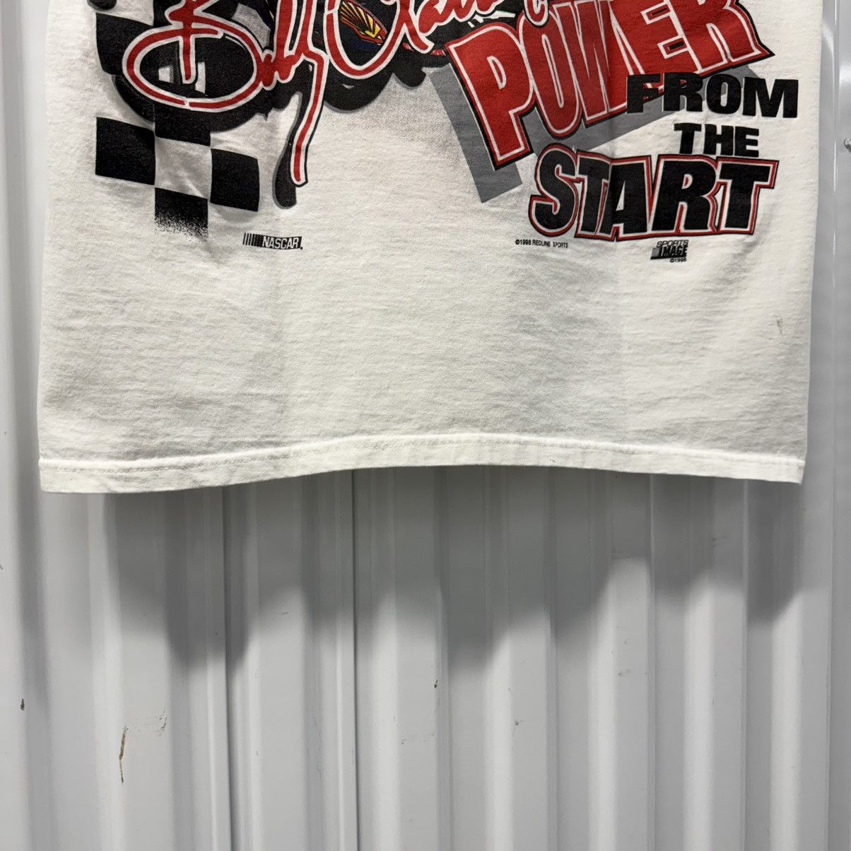 NASCAR × Vintage Crazy Vintage 90s NASCAR Bobby Labonte All Over Print Tee Size US XL / EU 56 / 4 - 14 Thumbnail