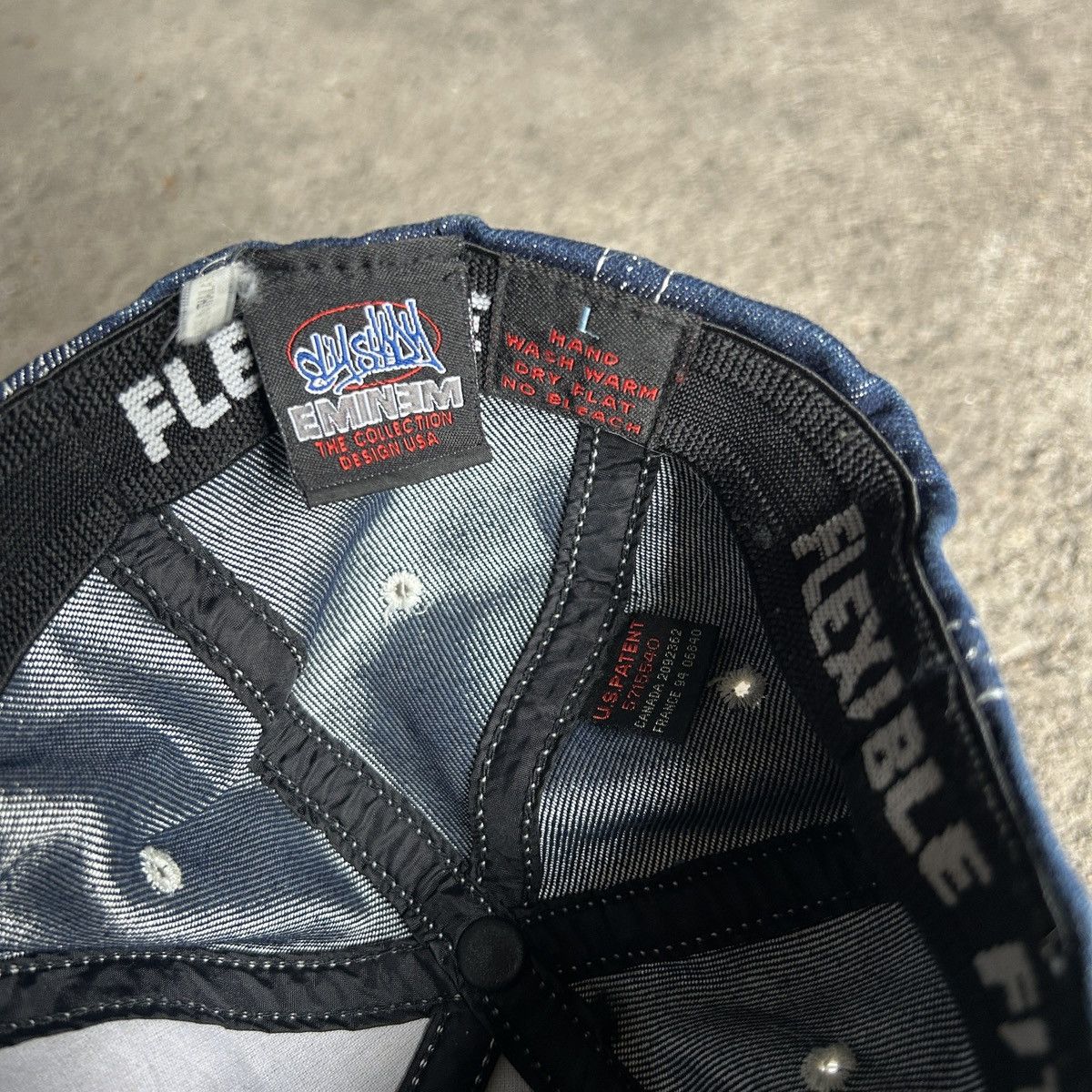 Band Tees Vintage Eminem Jean Y2K Hat Size ONE SIZE - 5 Thumbnail