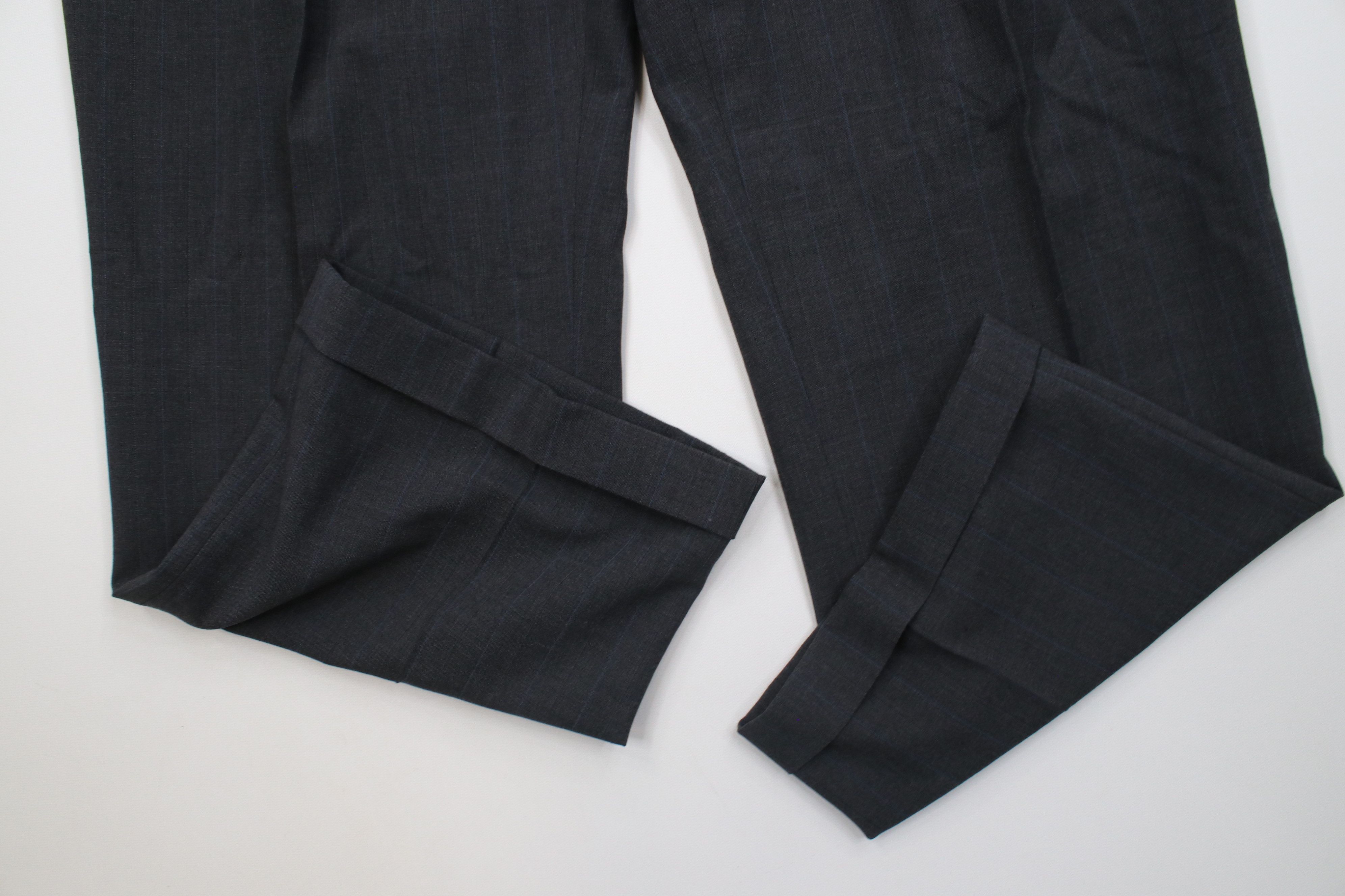 Vintage Vintage 90s Streetwear Wool Blend Knit Wide Leg Chino Pants Size US 36 / EU 52 - 5 Thumbnail