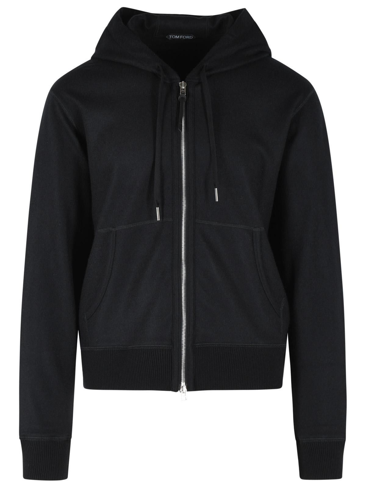Tom Ford TOM FORD Black Cashmere Sweater Size US XL / EU 56 / 4 - 1 Thumbnail