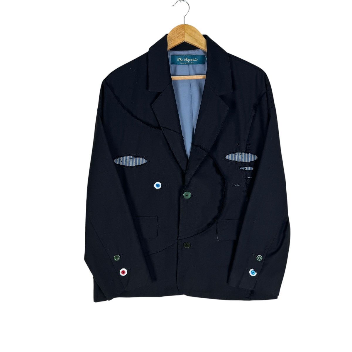 New Republic 🌟THE REPUBLIC RECONSTRUCTED BLAZER COAT LIKE YOHJI YAMAMOTO Size US M / EU 48-50 / 2 - 1 Thumbnail