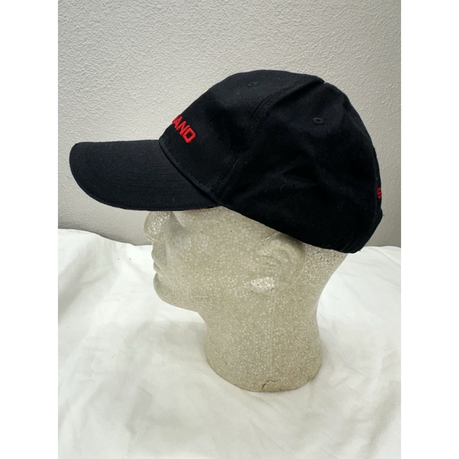 Vintage Safari Land Baseball Hat Black Embroidered Logo Adjustable Baseball Cap Mens One Size Size ONE SIZE - 5 Thumbnail
