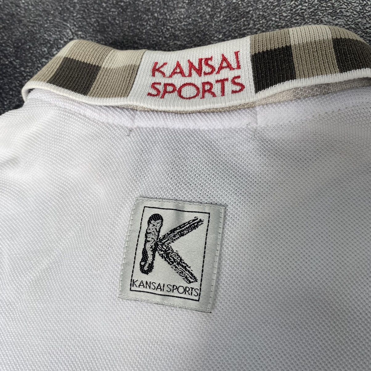 Japanese Brand × Kansai Yamamoto Vintage Kansai Yamamoto Sports Dragon Polo Shirt Size US L / EU 52-54 / 3 - 7 Thumbnail