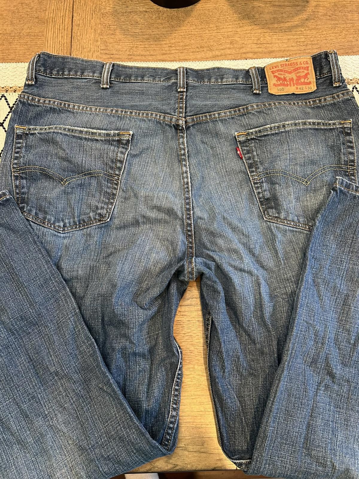 Other Levi's 550 Relaxed Fit Denim Jeans Size W42 L30 Size US 42 / EU 58 - 6 Thumbnail