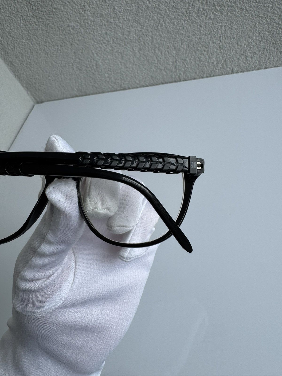 Givenchy Givenchy Eyeglasses VGV 865 Black Full Moon Rim Square Size ONE SIZE - 7 Thumbnail