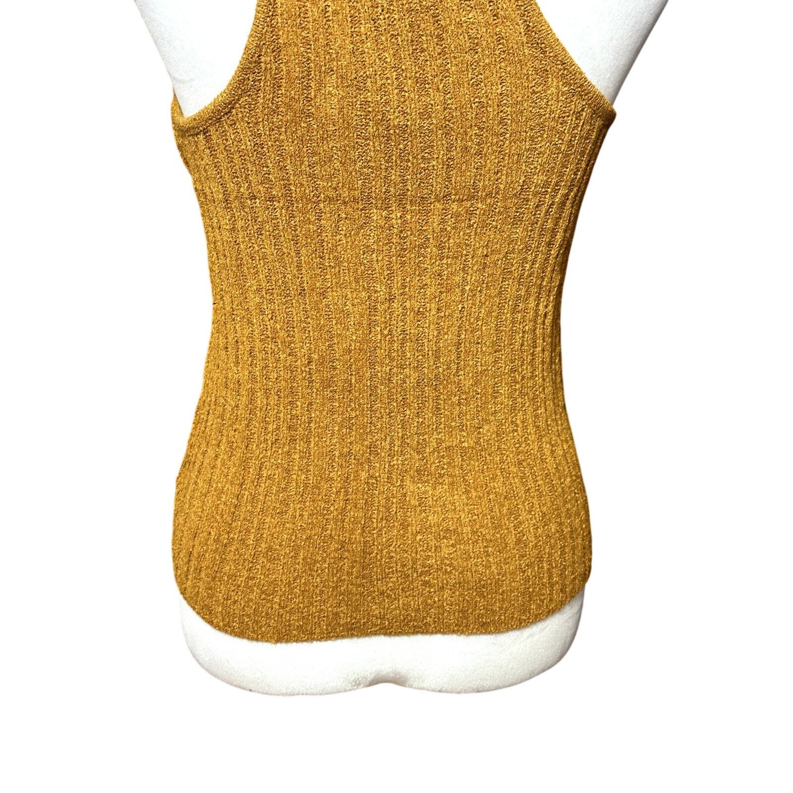 Other Jessica Simpson Edith Racerback Tank Top Sweater Brown M NWT Size S / US 4 / IT 40 - 7 Thumbnail