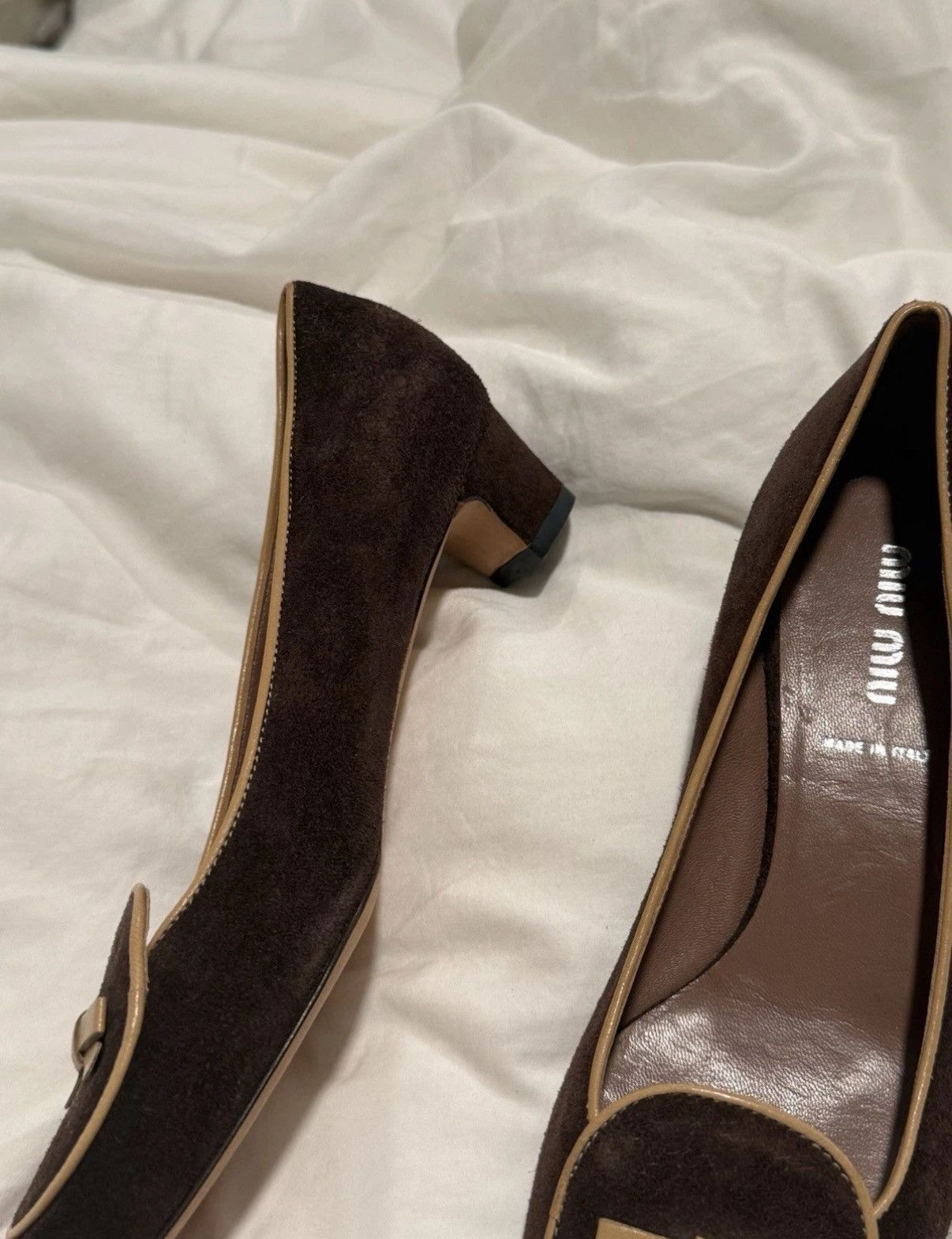 Miu Miu Miu Miu Kitten Heels Size US 5.5 / IT 35.5 - 3 Thumbnail