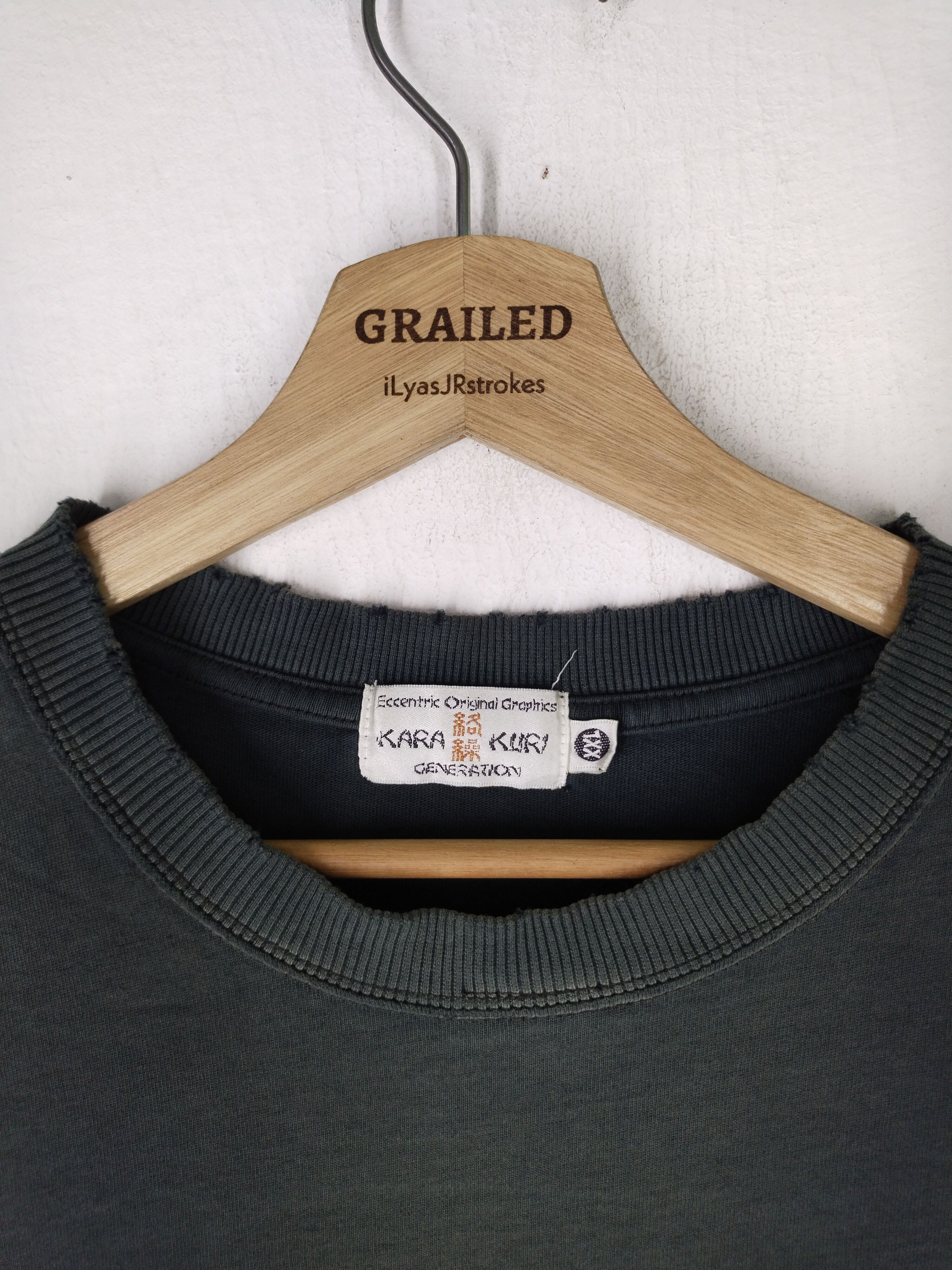 Vintage Vintage Sukajan Eagle Generation Kara Kuri Sweatshirt Size US L / EU 52-54 / 3 - 15 Thumbnail