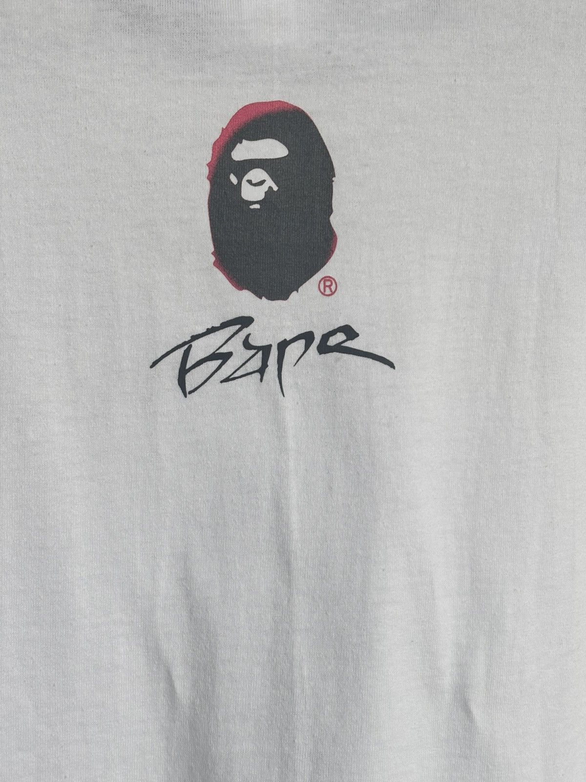 Bape BAPE BACKSTREET TEE WHITE SIZE XL Size US XL / EU 56 / 4 - 3 Thumbnail