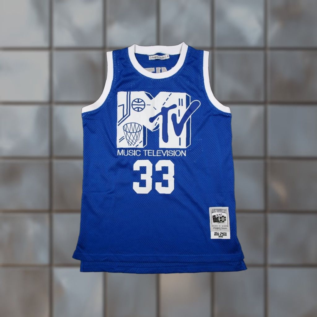 Vintage Headgear Classics Jersey Tank Top Mens Medium Blue Stitched MTV Will Smith 1991 Size US M / EU 48-50 / 2 - 1 Thumbnail