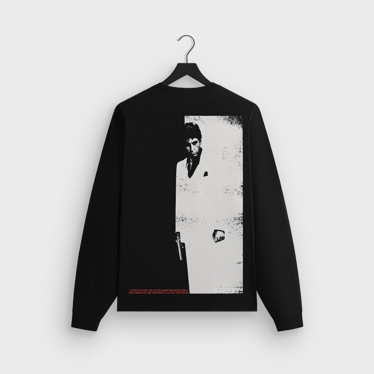 Kith Kith for Scarface Tony Montana Long Sleeve Tee Black Size XL Size US XL / EU 56 / 4 - 2 Thumbnail