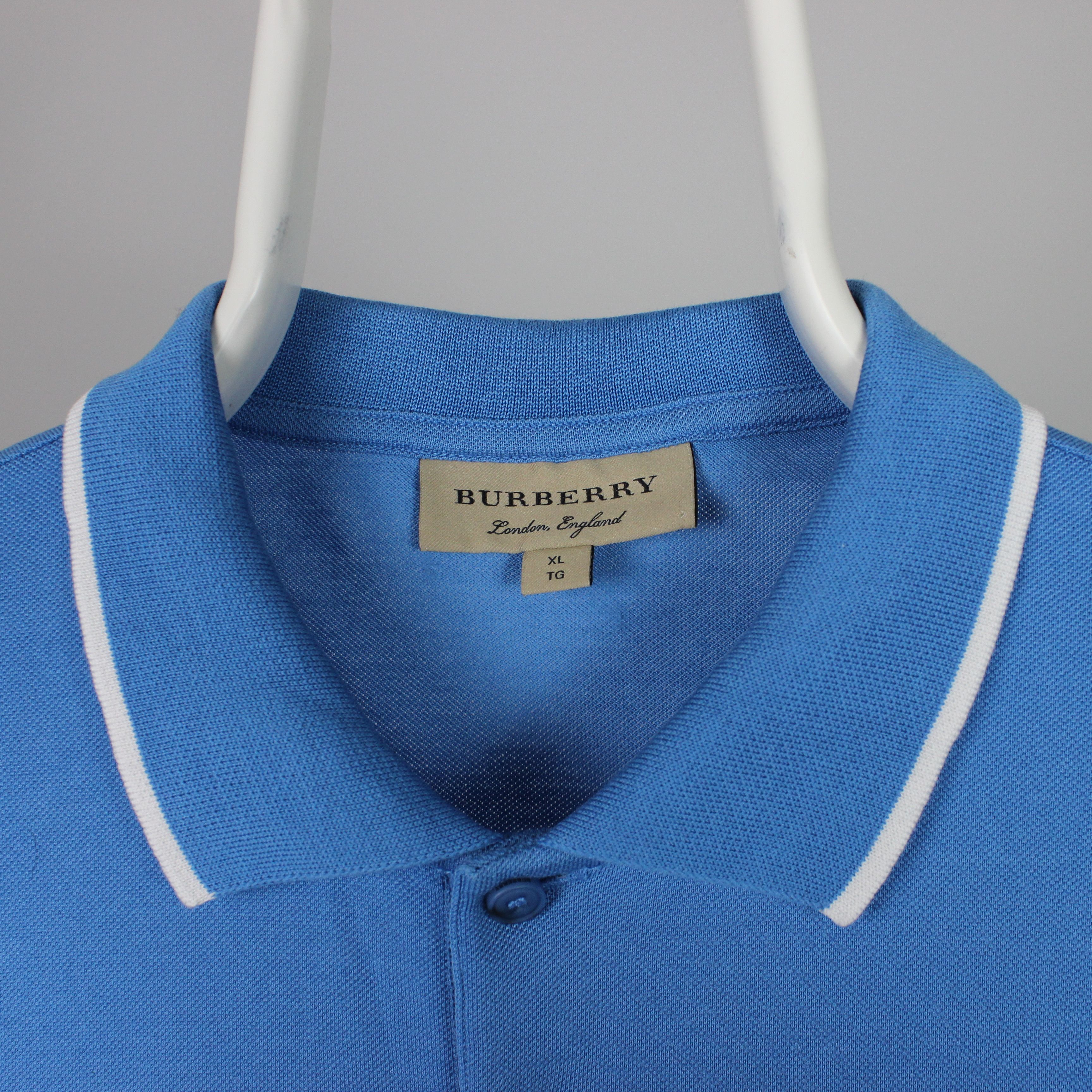 Burberry Burberry polo shirt men cotton blue L XL Size US XL / EU 56 / 4 - 7 Thumbnail