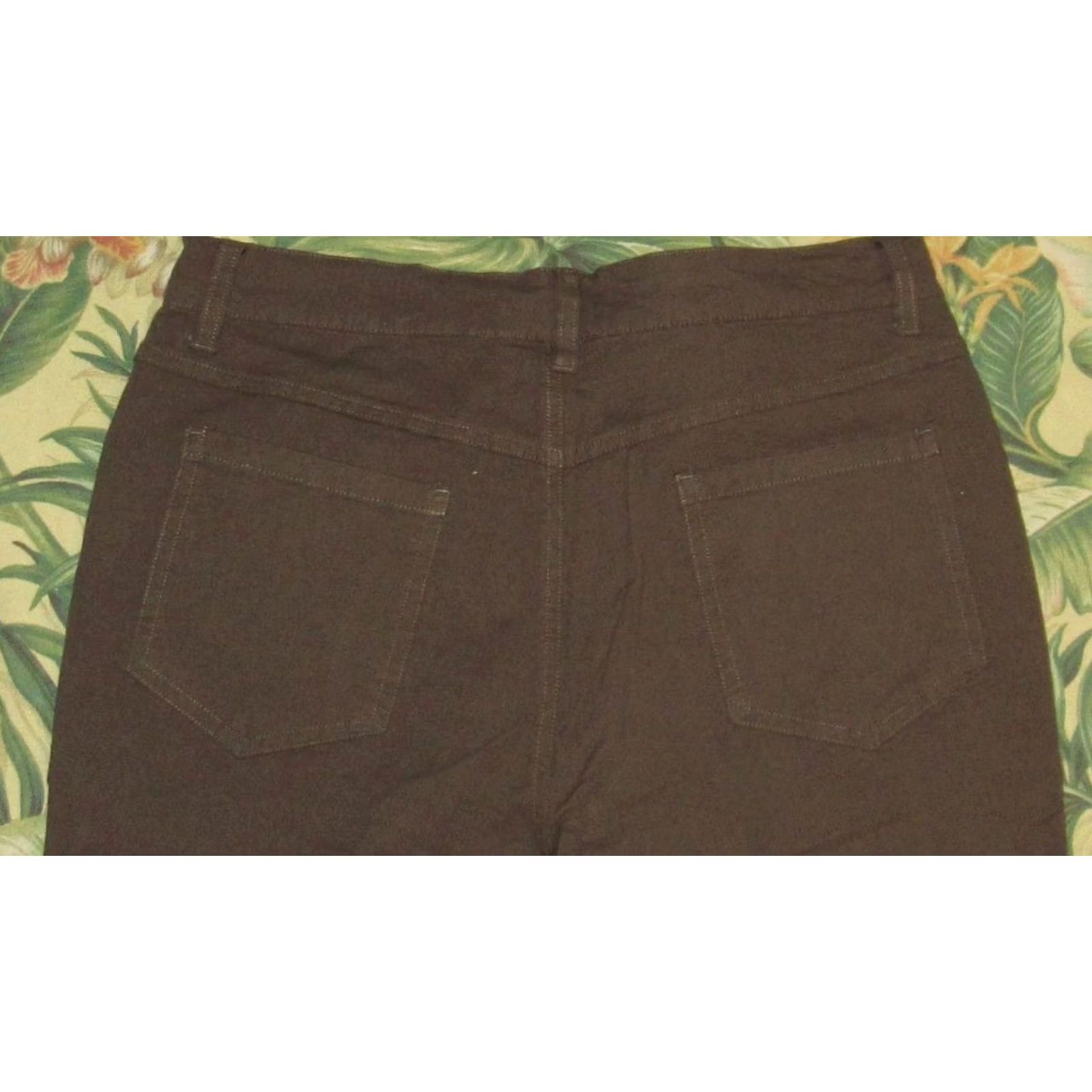 Vintage FREE FLY Tobacco Brown 5 Pocket Stretch Canvas Pants 32 x 30 NWT Mens Chino XS? Size US 32 / EU 48 - 4 Thumbnail