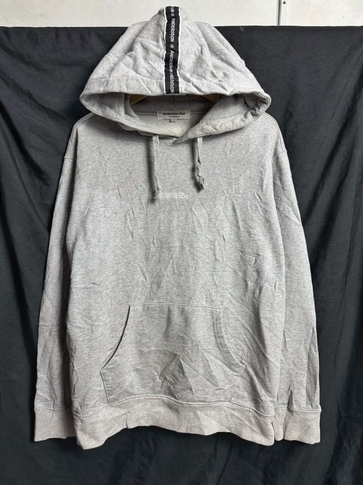 Andersson Bell × JW Anderson Andersson Bell Autumn Winter Hoodie Grey Size US L / EU 52-54 / 3 - 2 Thumbnail