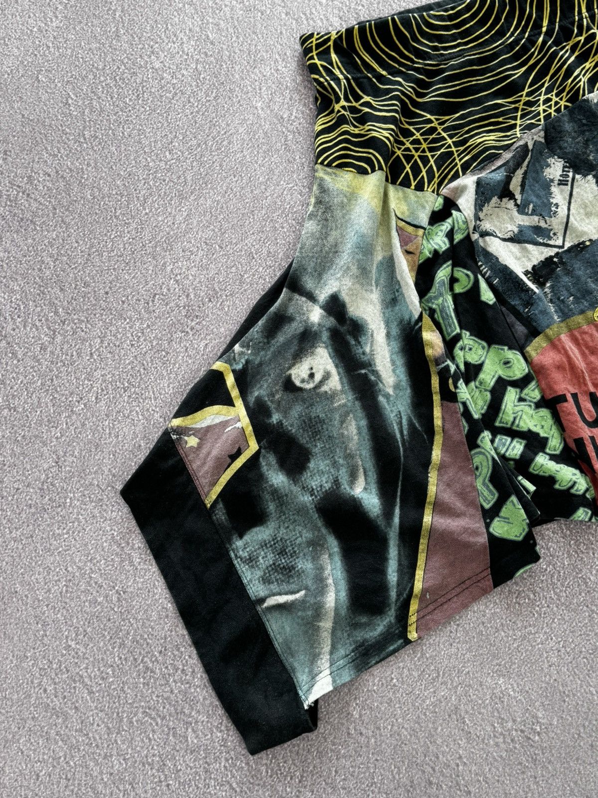 Japanese Brand 2000’s Aesthetic Y2K Desigual Graphic Skirt Size 30" / US 8 / IT 44 - 5 Thumbnail