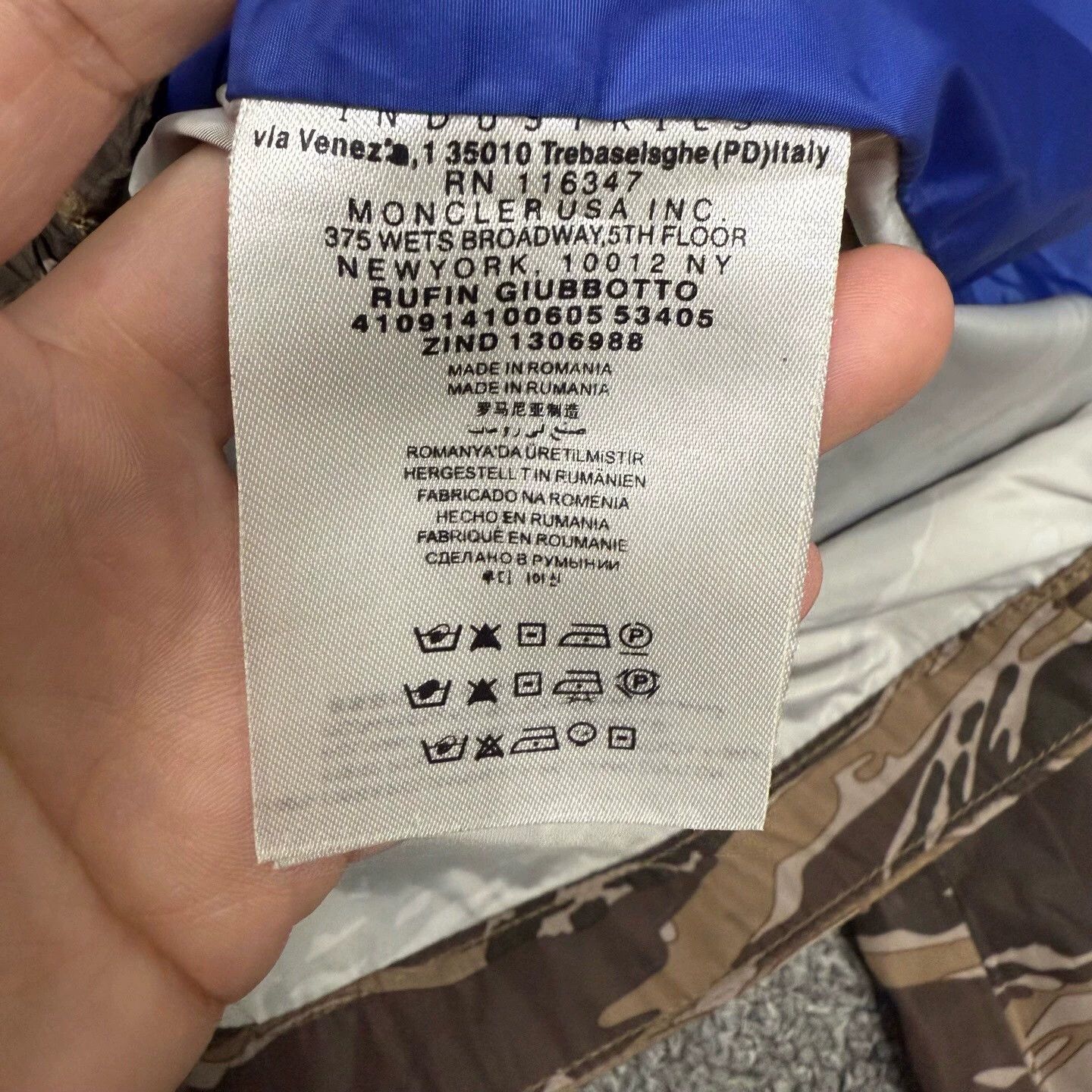Moncler Moncler camo jacket 2 95 New Size US M / EU 48-50 / 2 - 4 Thumbnail