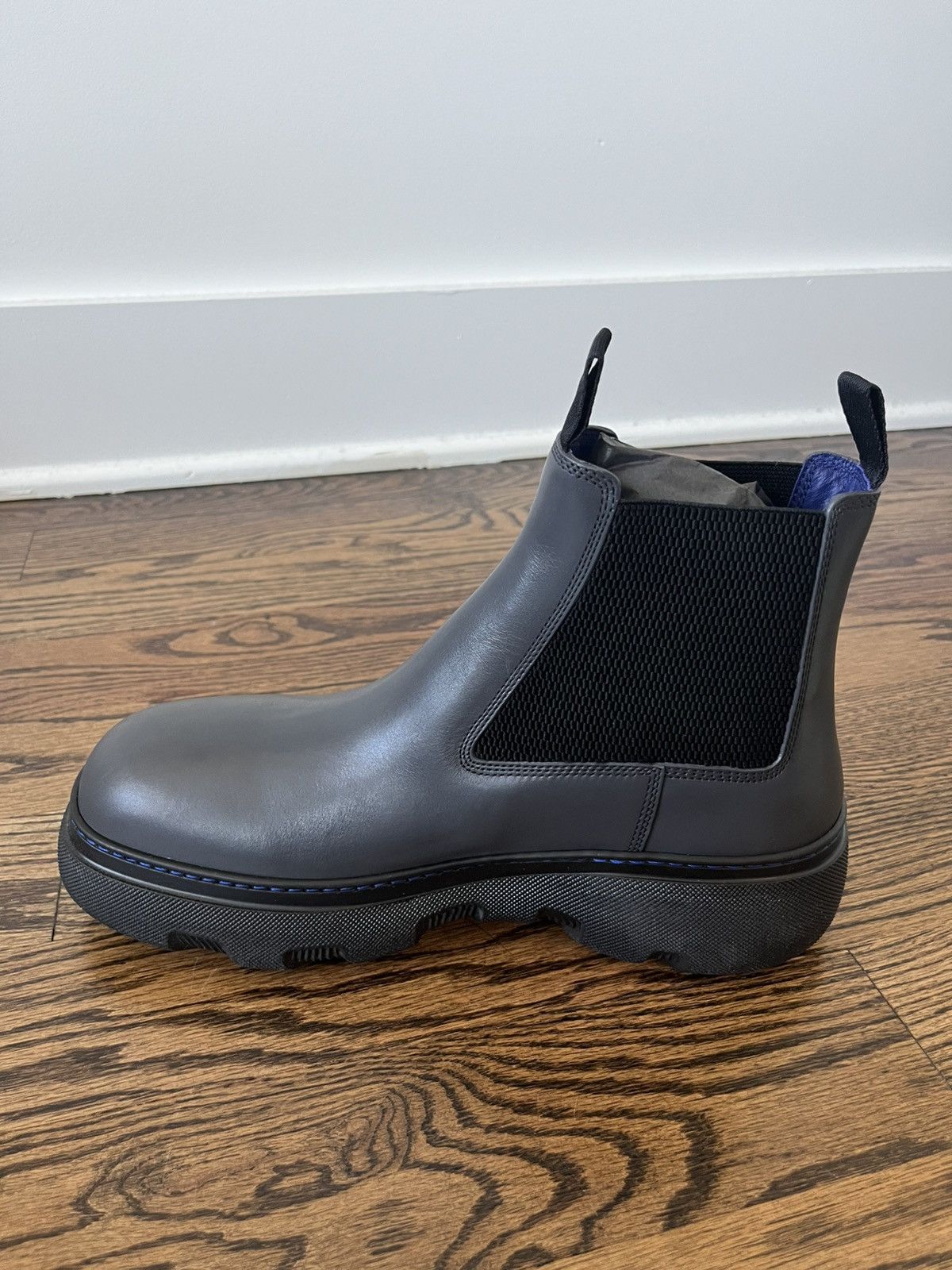 Burberry Burberry Leather Creeper Low Chelsea Boots Size US 10 / EU 43 - 10 Thumbnail